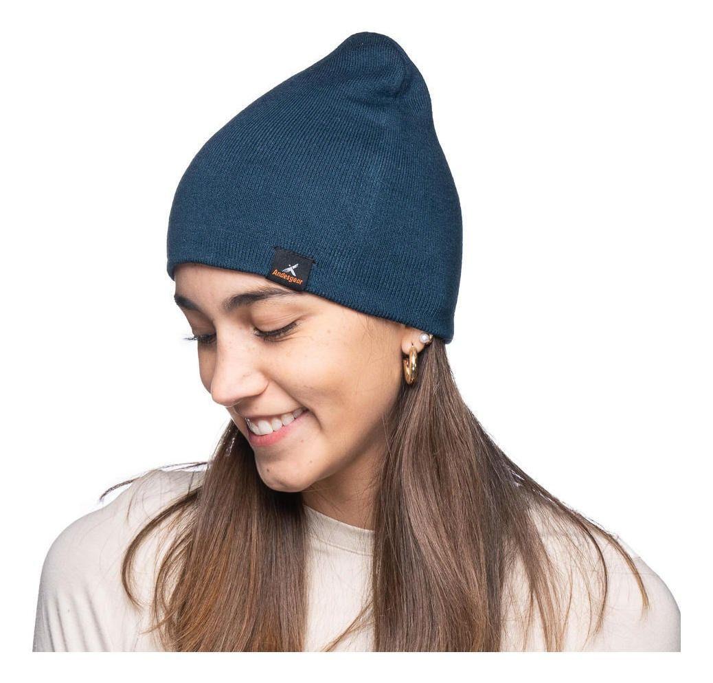 Gorro Andesgear Unisex Beanie Azul Azul-3