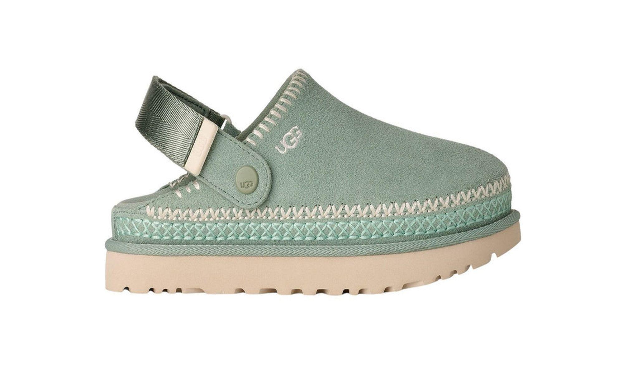 Zapatos Mujer Goldenstar Meadow Accent Clog Verde Ugg-0
