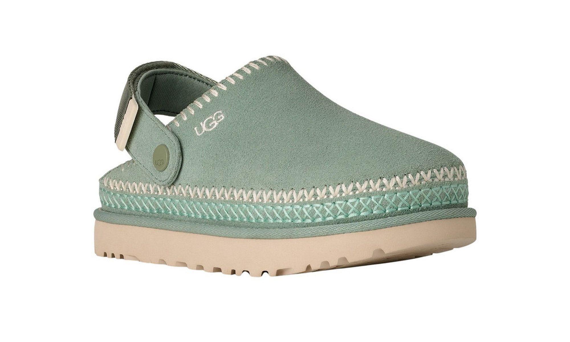 Zapatos Mujer Goldenstar Meadow Accent Clog Verde Ugg-1