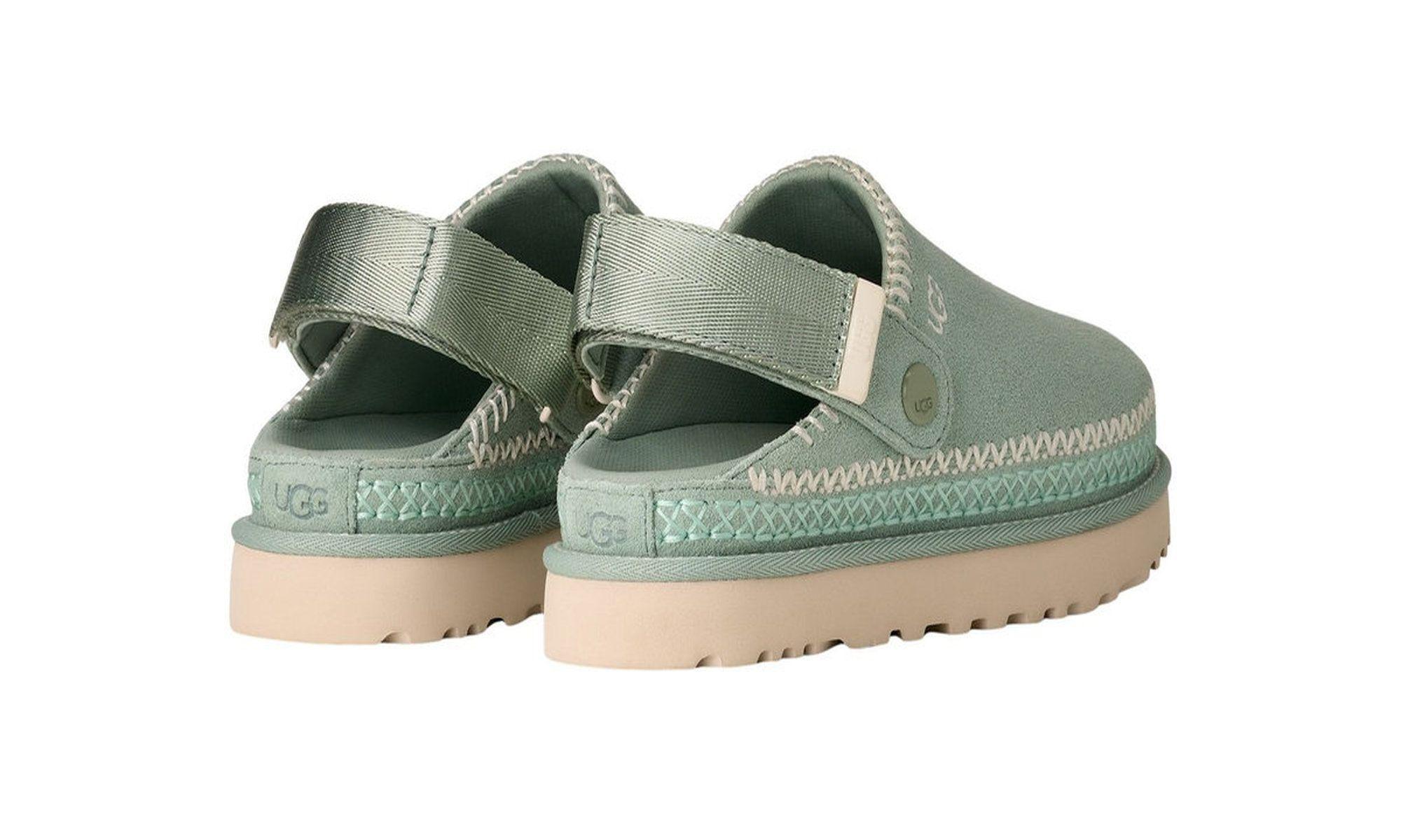 Zapatos Mujer Goldenstar Meadow Accent Clog Verde Ugg-2