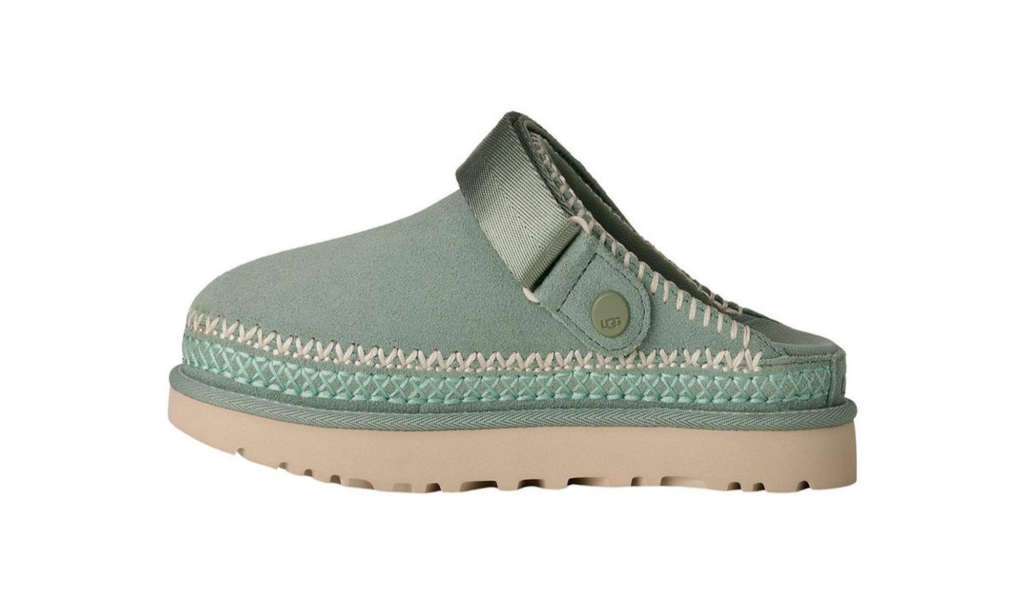 Zapatos Mujer Goldenstar Meadow Accent Clog Verde Ugg-3