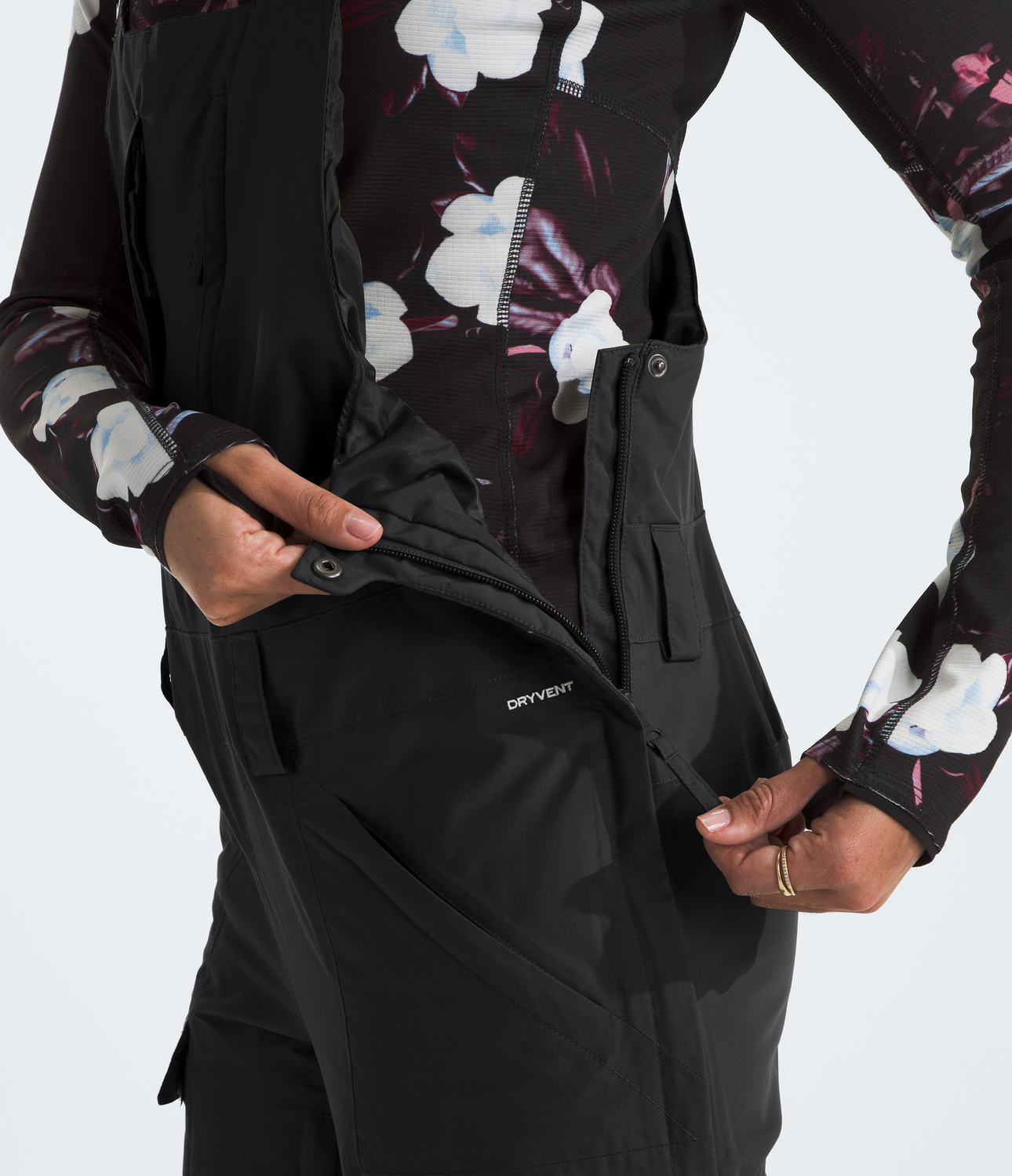 Pantalón Freedom Bib Mujer Negro-5