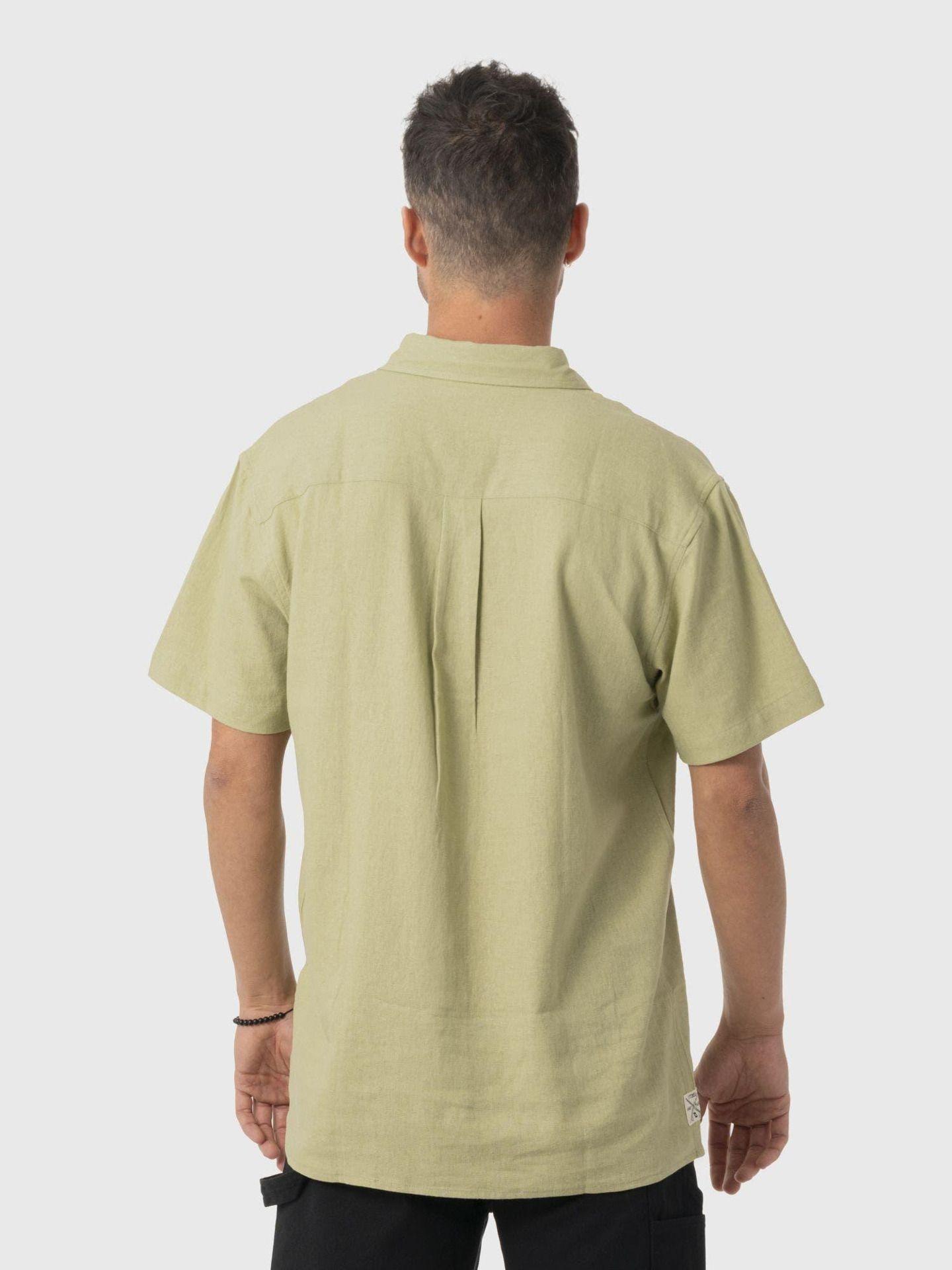 Camisa Stoked Hombre Molusco Verde-2