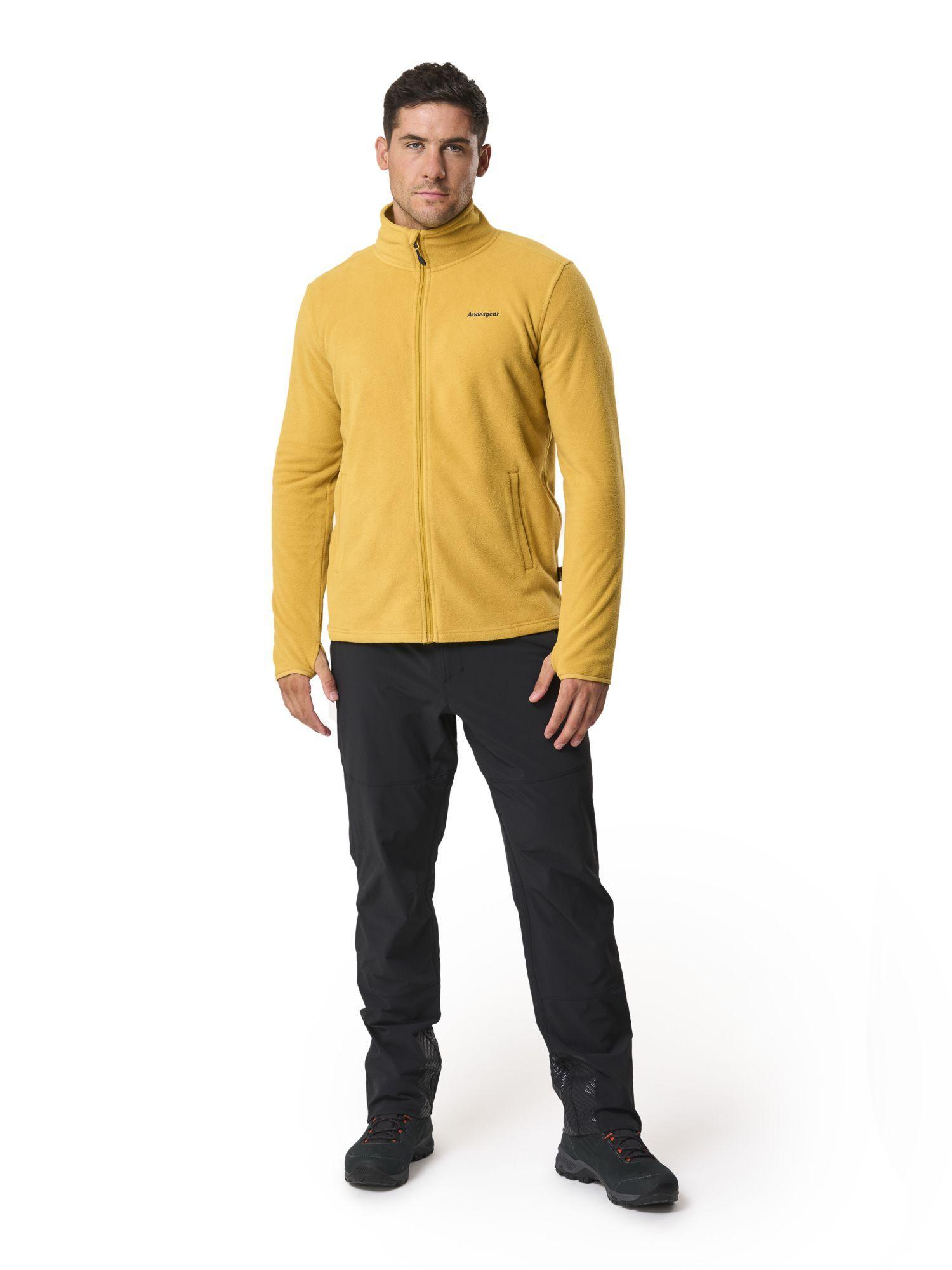 Polar Andesgear Hombre Maihue Fullzip - Dorado-0