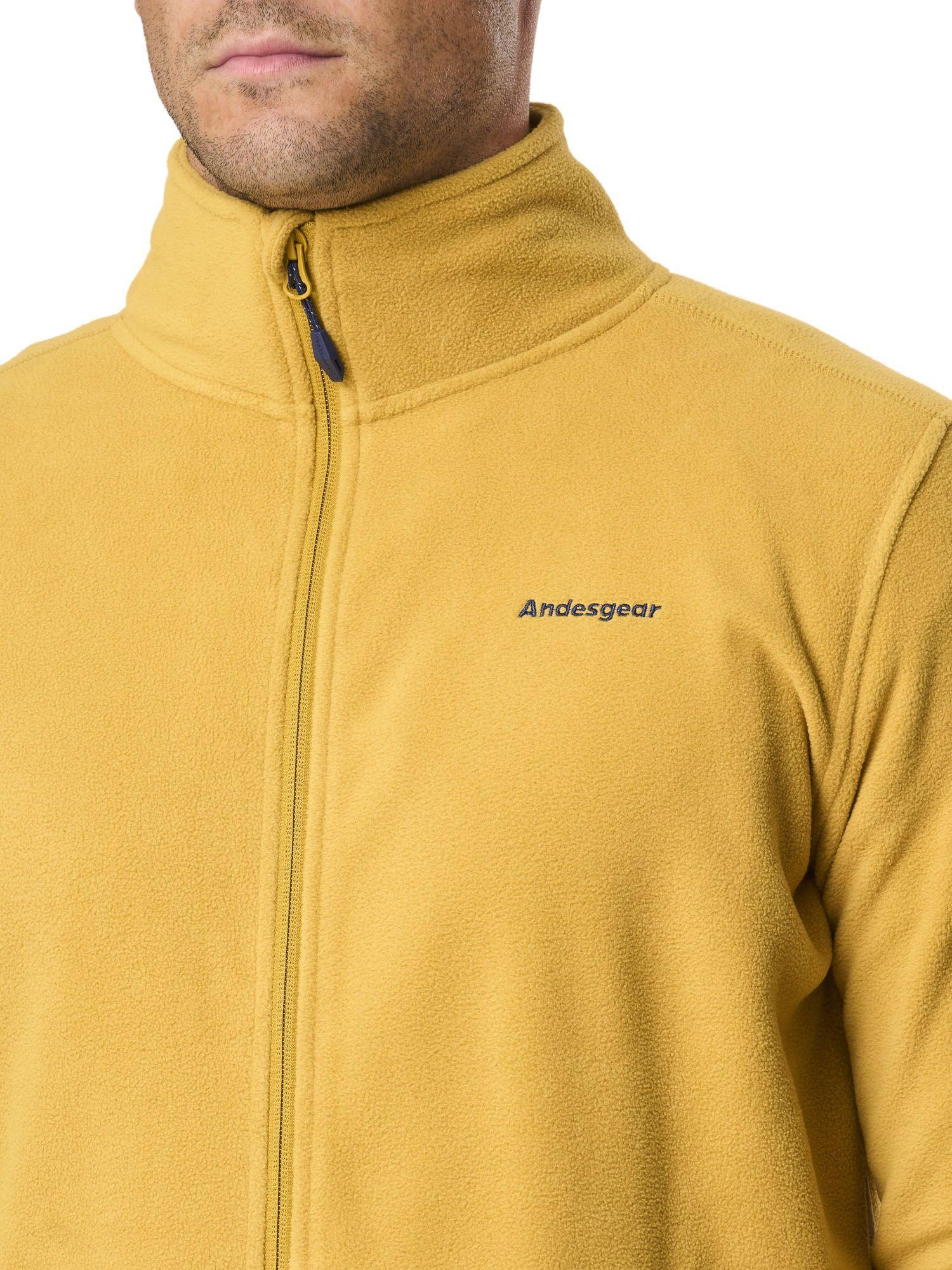 Polar Andesgear Hombre Maihue Fullzip - Dorado-3