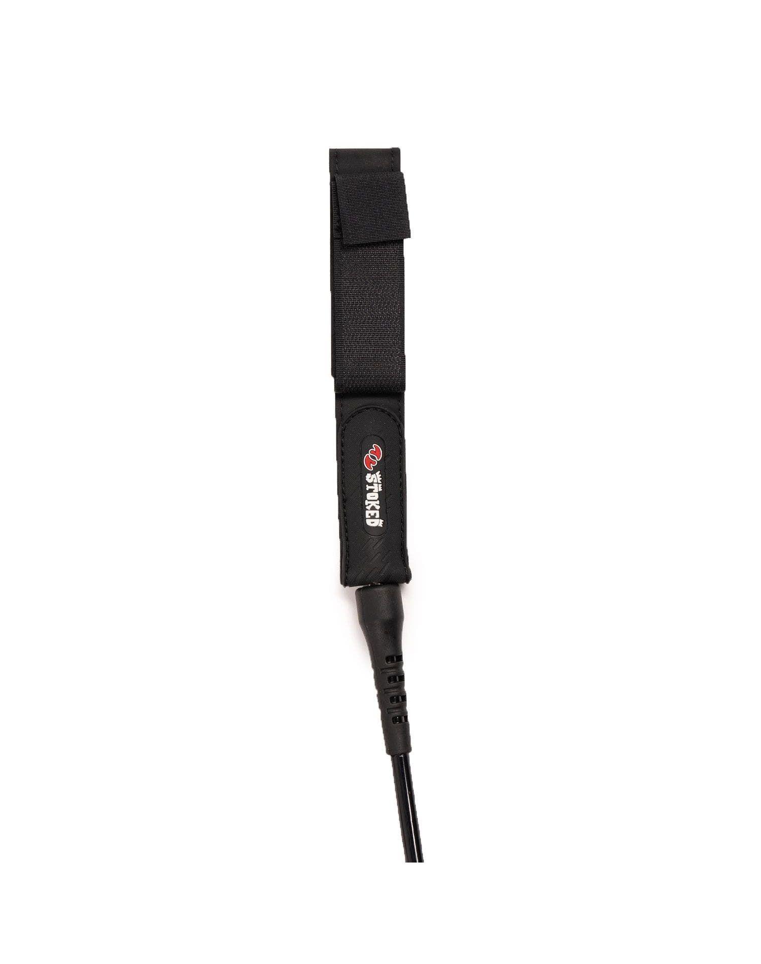 Leash Stoked Unisex 7ft 7mm Pacifico Surf Negro-2