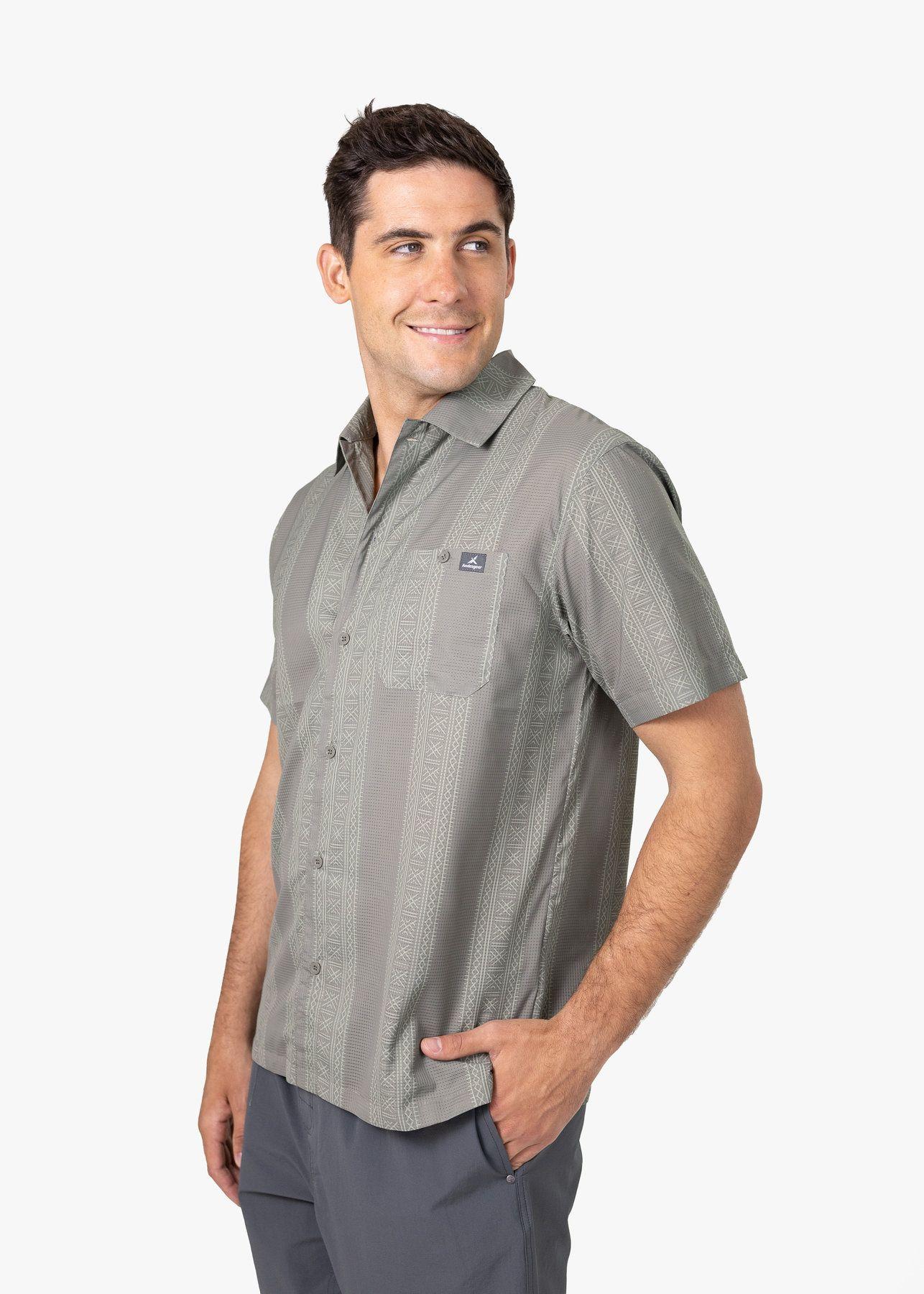 Camisa Andesgear Hombre Colico Ss Gris V2-2
