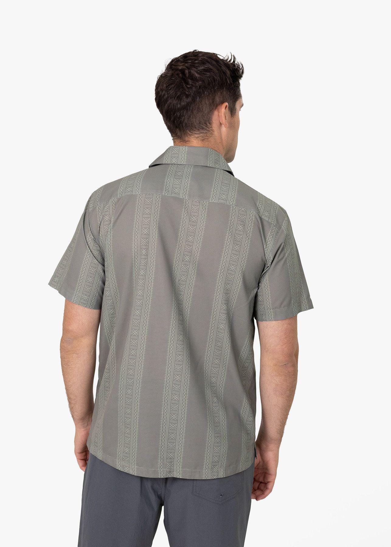 Camisa Andesgear Hombre Colico Ss Gris V2-4