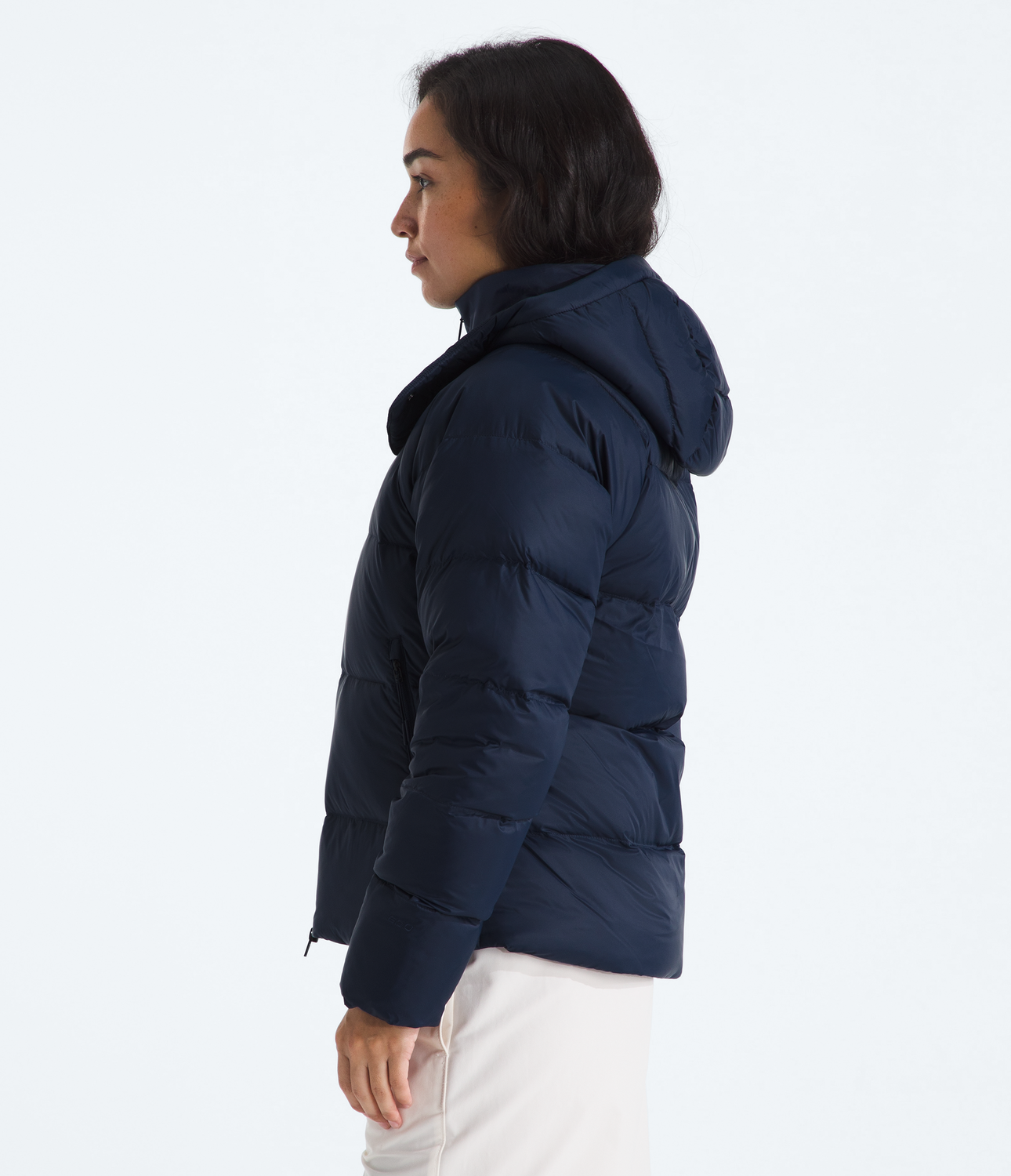 Chaqueta Hydrenalite City Down Hooded Jacket Mujer Azul Marino-4