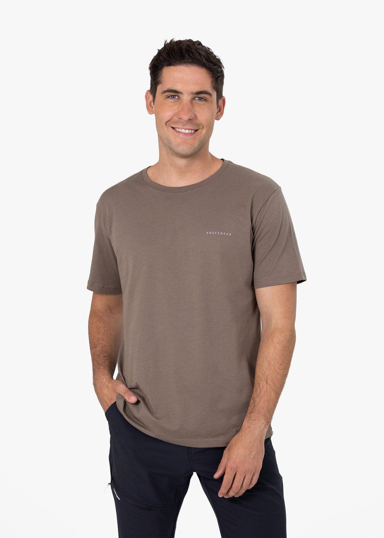 Polera Andesgear Hombre Paisaje Marrón-0