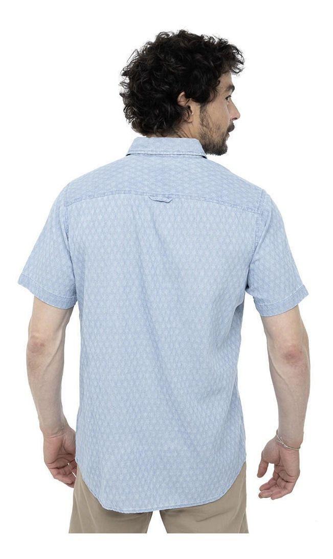 Camisa Kivül Hombre Fros Mc Celeste-2