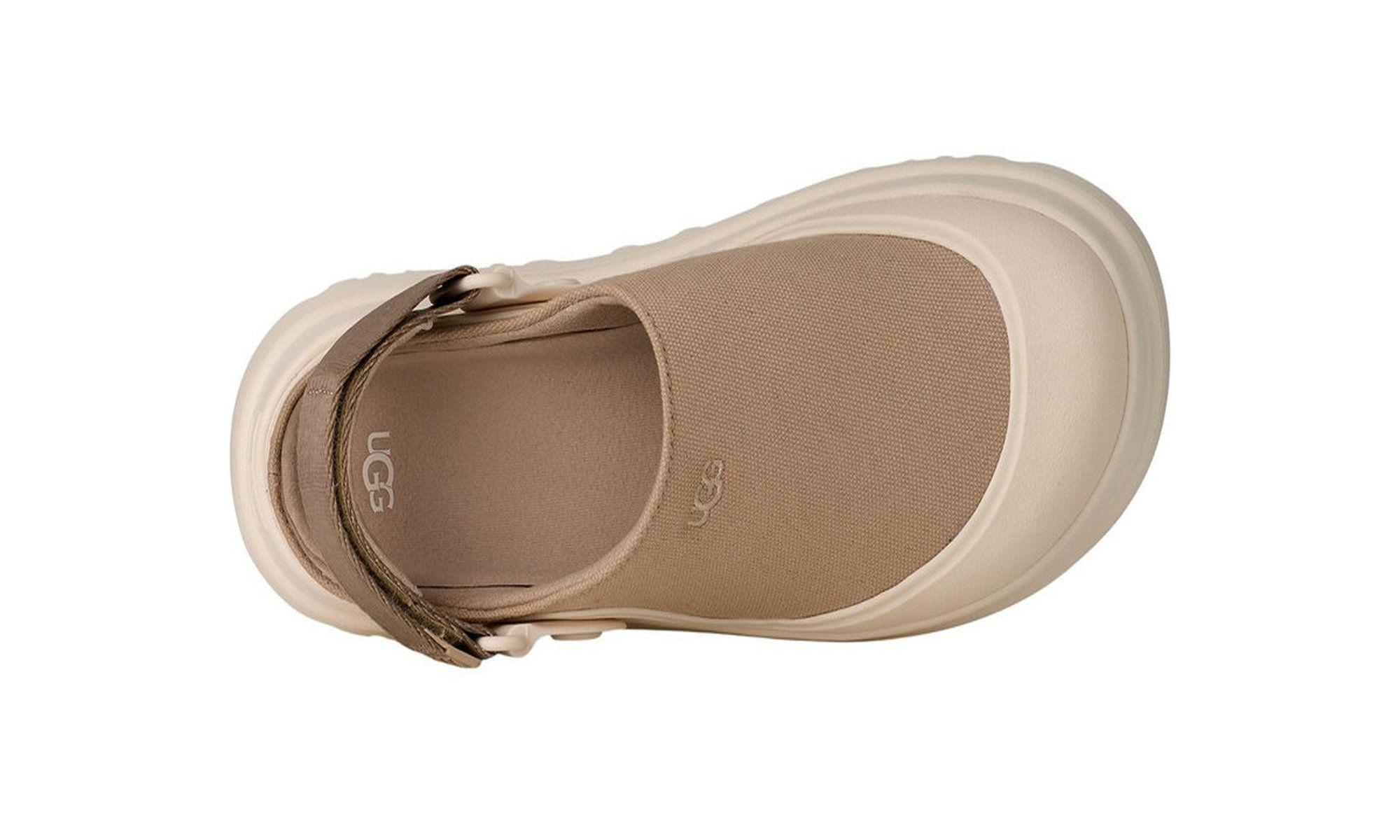 Zapatos Mujer Goldenglow Canvas Clog Café Ugg-4