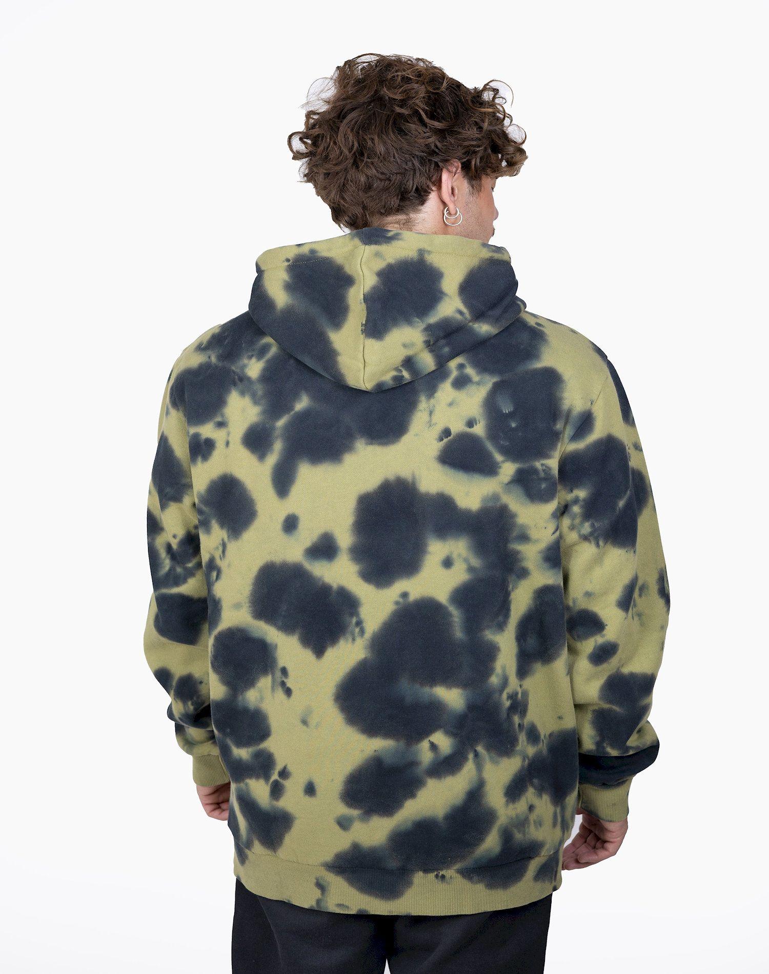 Poleron Stoked Hombre Tie Dye Verde-2