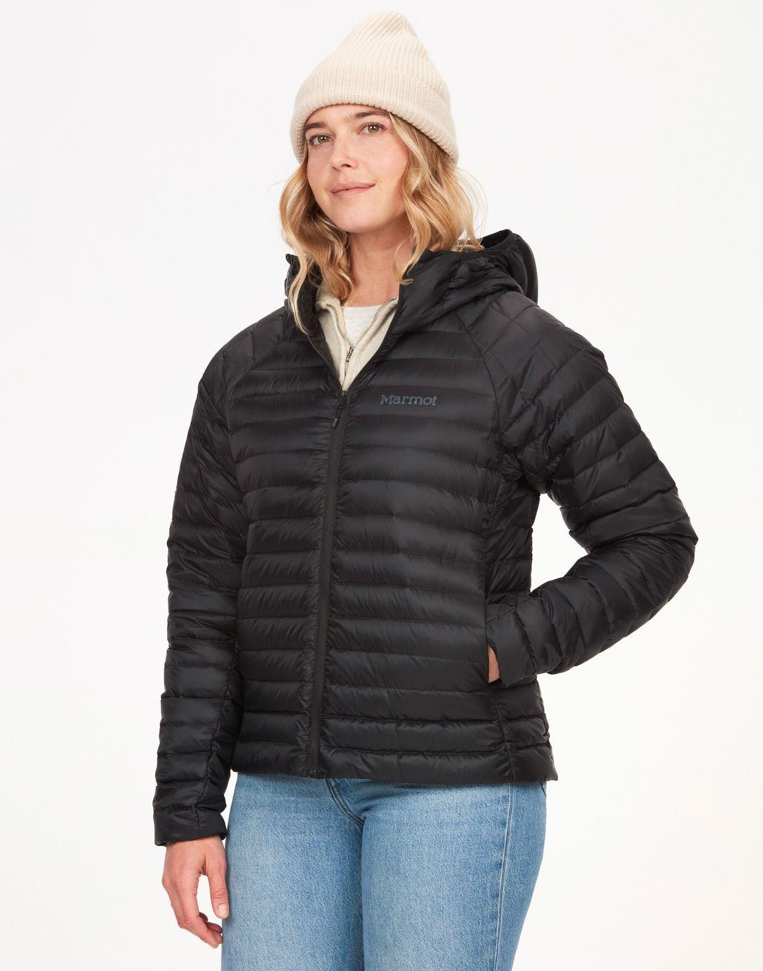 Chaqueta Marmot Mujer W Hype Down Hoody Negro-3