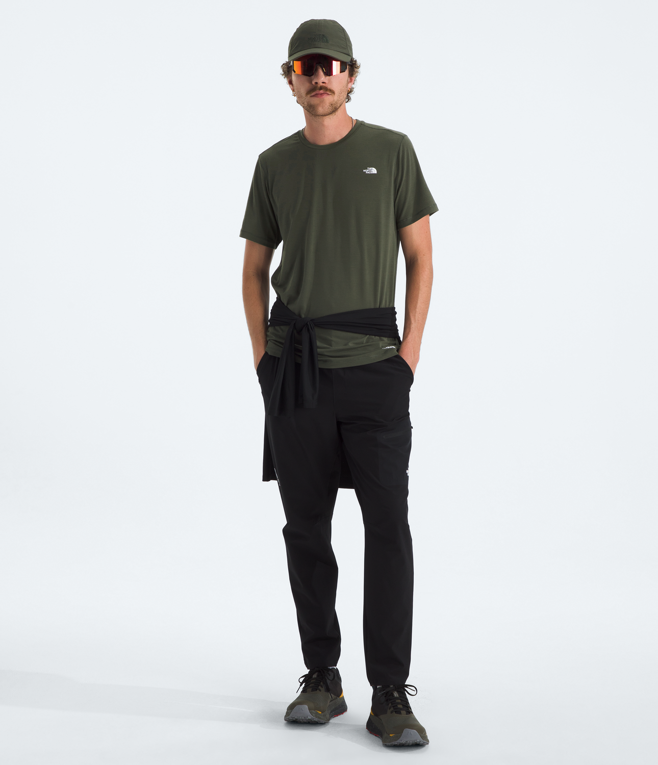 Polera Adventure Tee Hombre Verde Oscuro-1