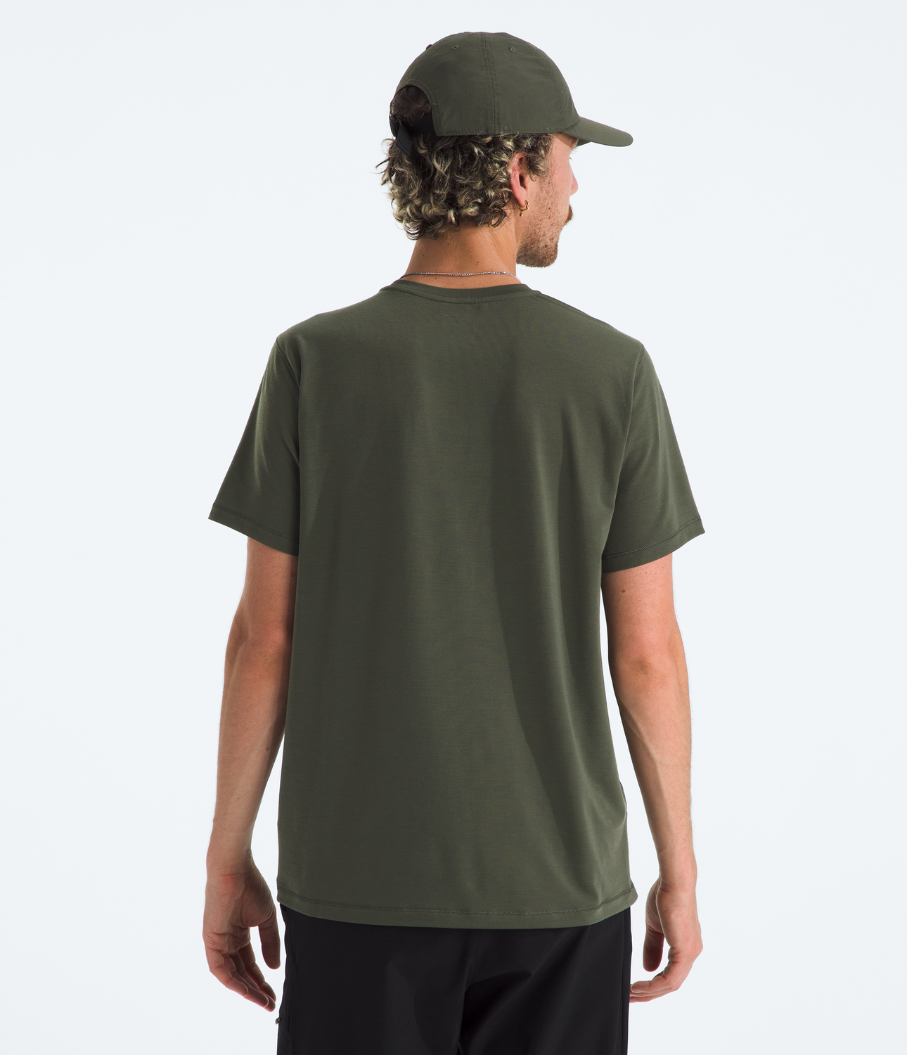 Polera Adventure Tee Hombre Verde Oscuro-2
