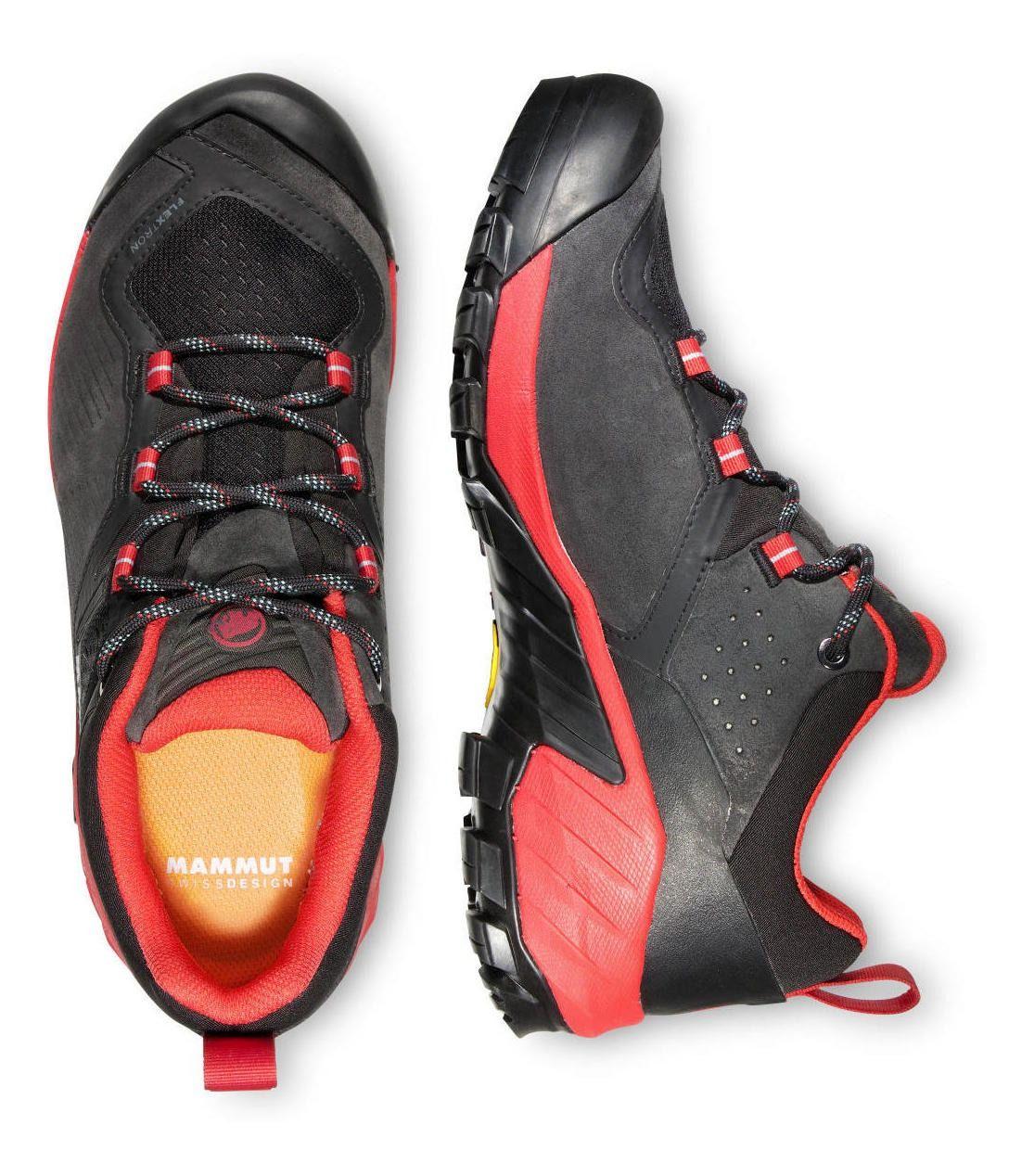 Zapatilla Mammut Mujer Sapuen Low Gtx Negro-6