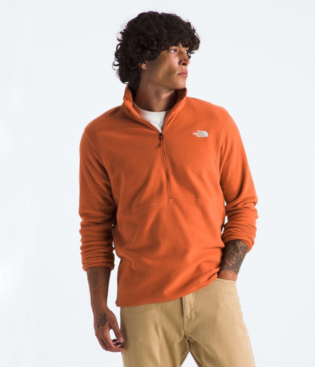 Polar The North Face Hombre Glacier ½ Zip Naranjo-0