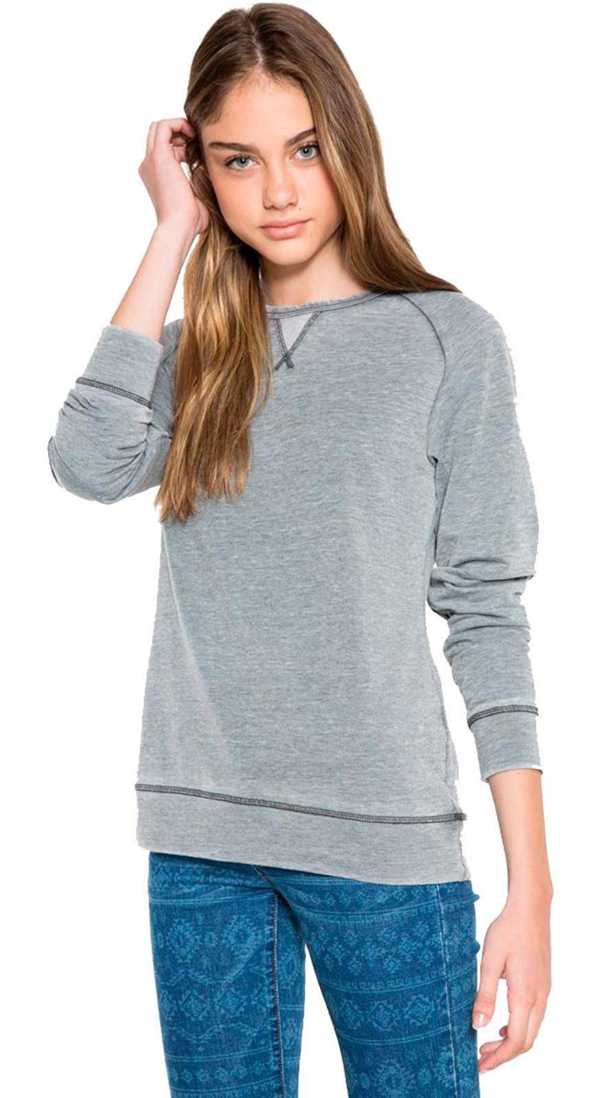 Poleron Kivül Mujer Fejes Gris-0