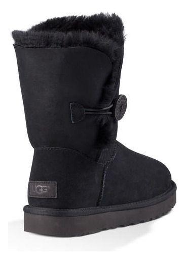 Bota UGG Mujer Bailey Button Ii Negro-3