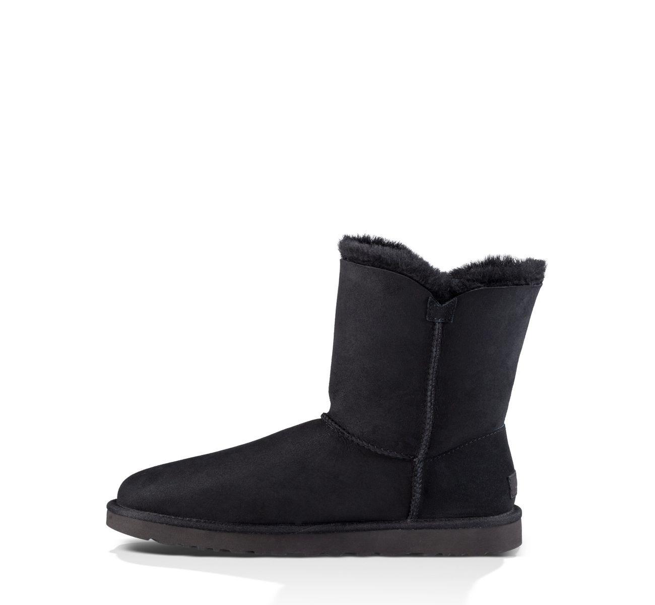 Bota UGG Mujer Bailey Button Ii Negro-2