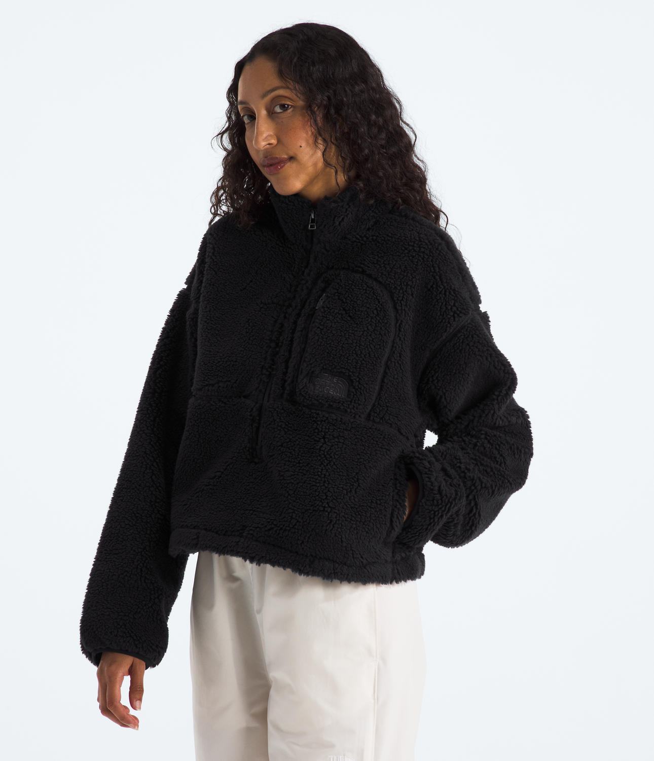 Polar Extreme Pile 2 Pullover Mujer Negro-3