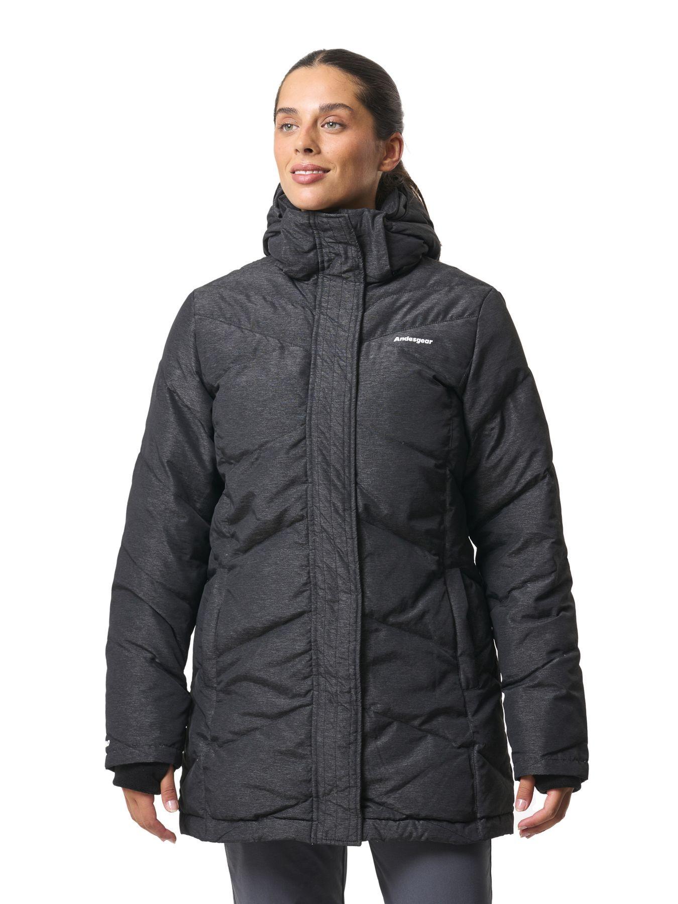 Chaqueta Andesgear Mujer Petrohué Down Negro-0