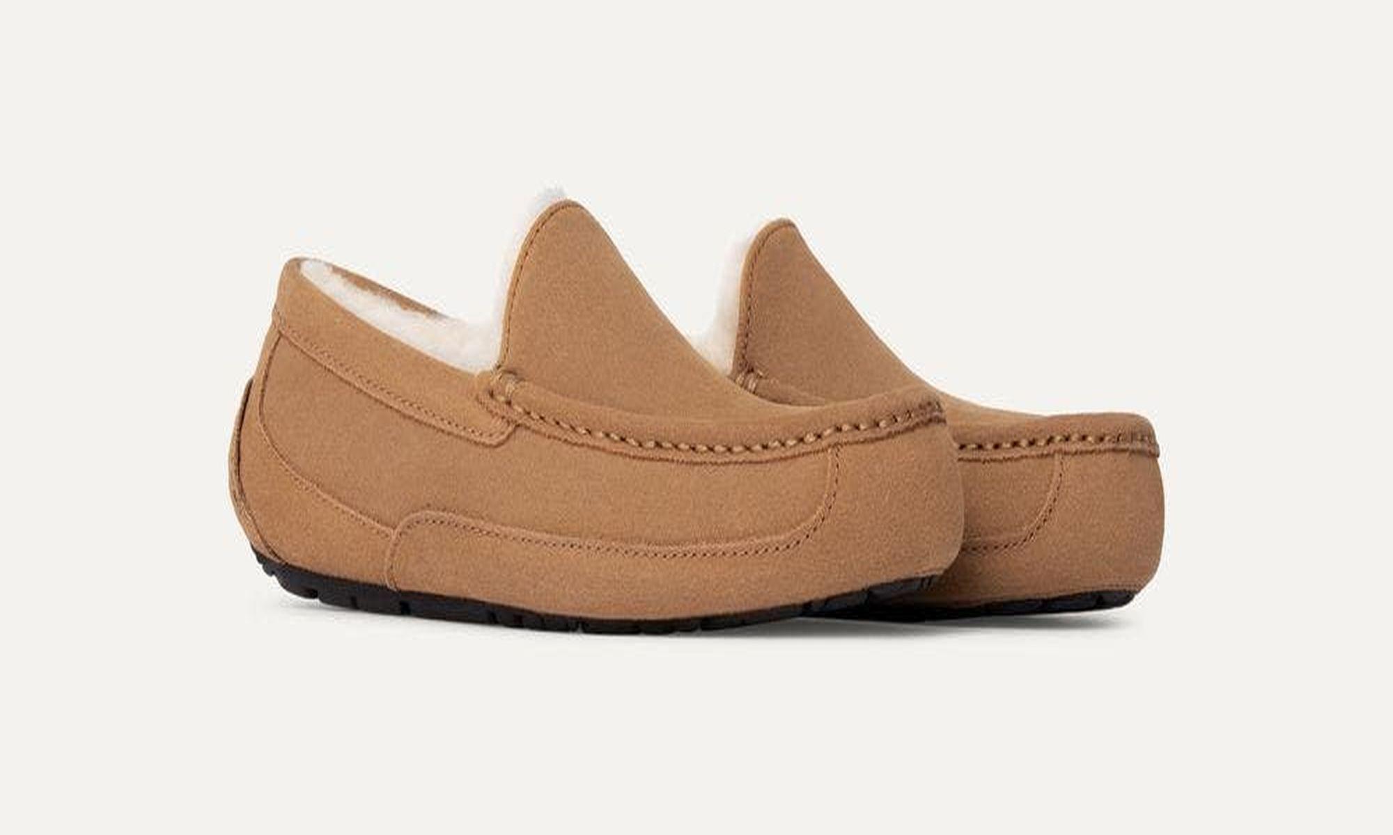 Pantufla UGG Hombre Ascott Café-1
