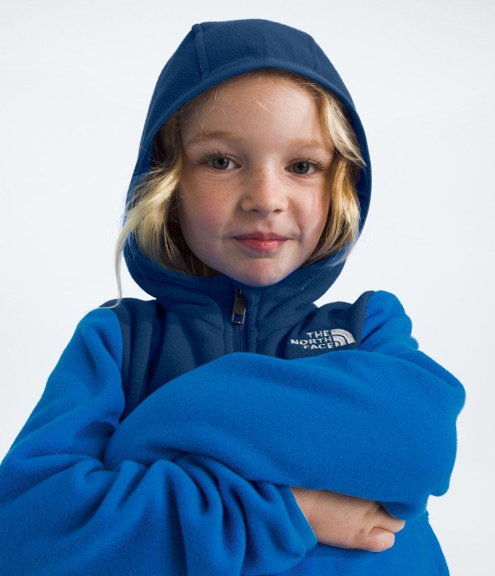 Polar The North Face Niñas y Niños Glacier Hoodie Celeste-4