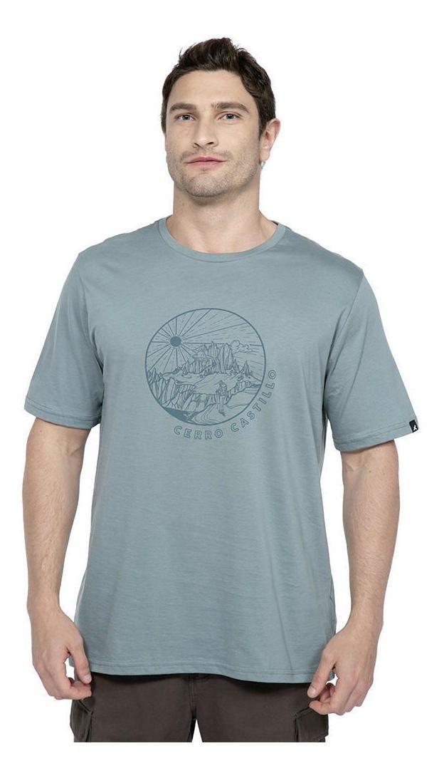 Polera Andesgear Hombre Cerro Castillo Verde-0