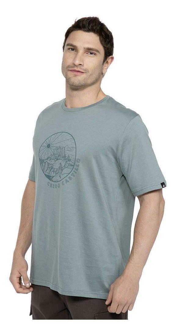 Polera Andesgear Hombre Cerro Castillo Verde-1