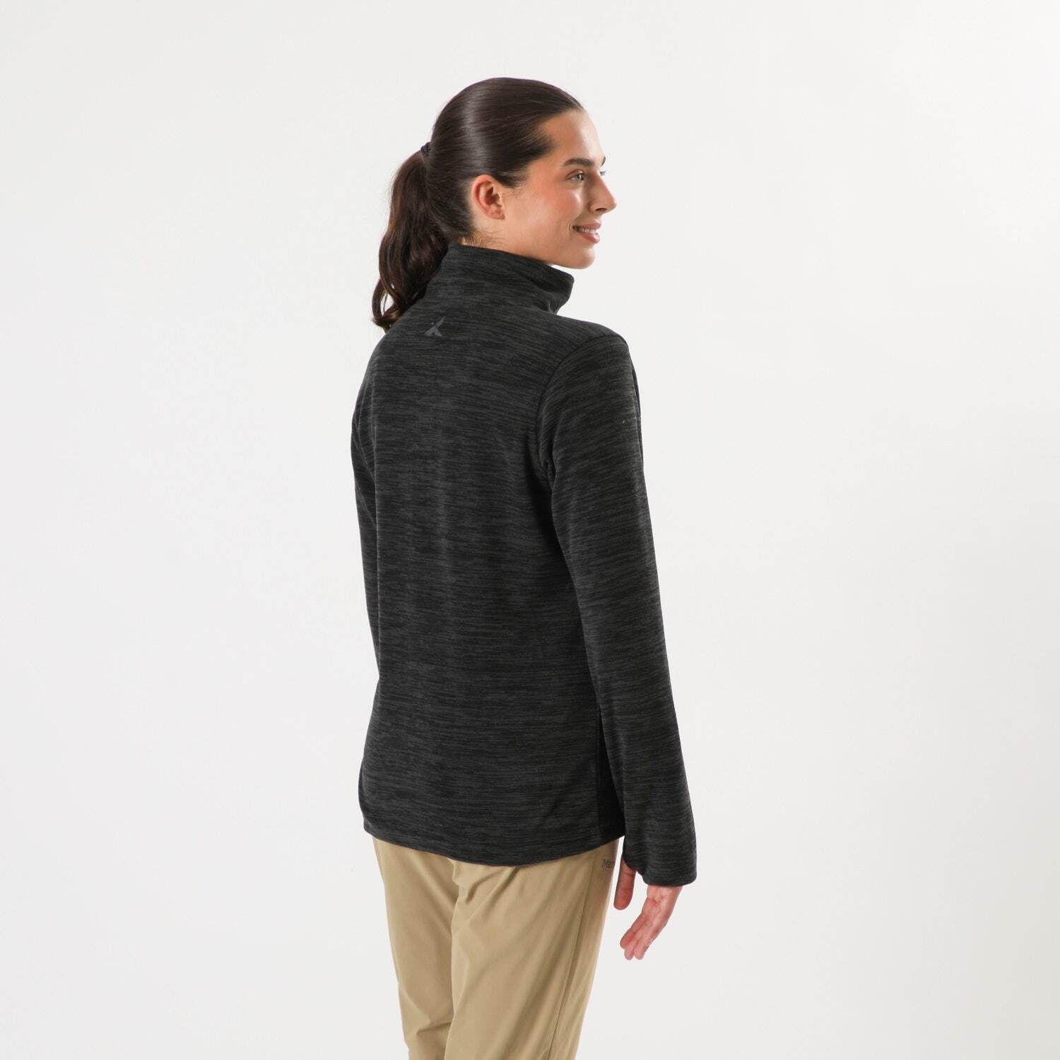 Polar Andesgear Mujer Maihue Fullzip Women Negro-1