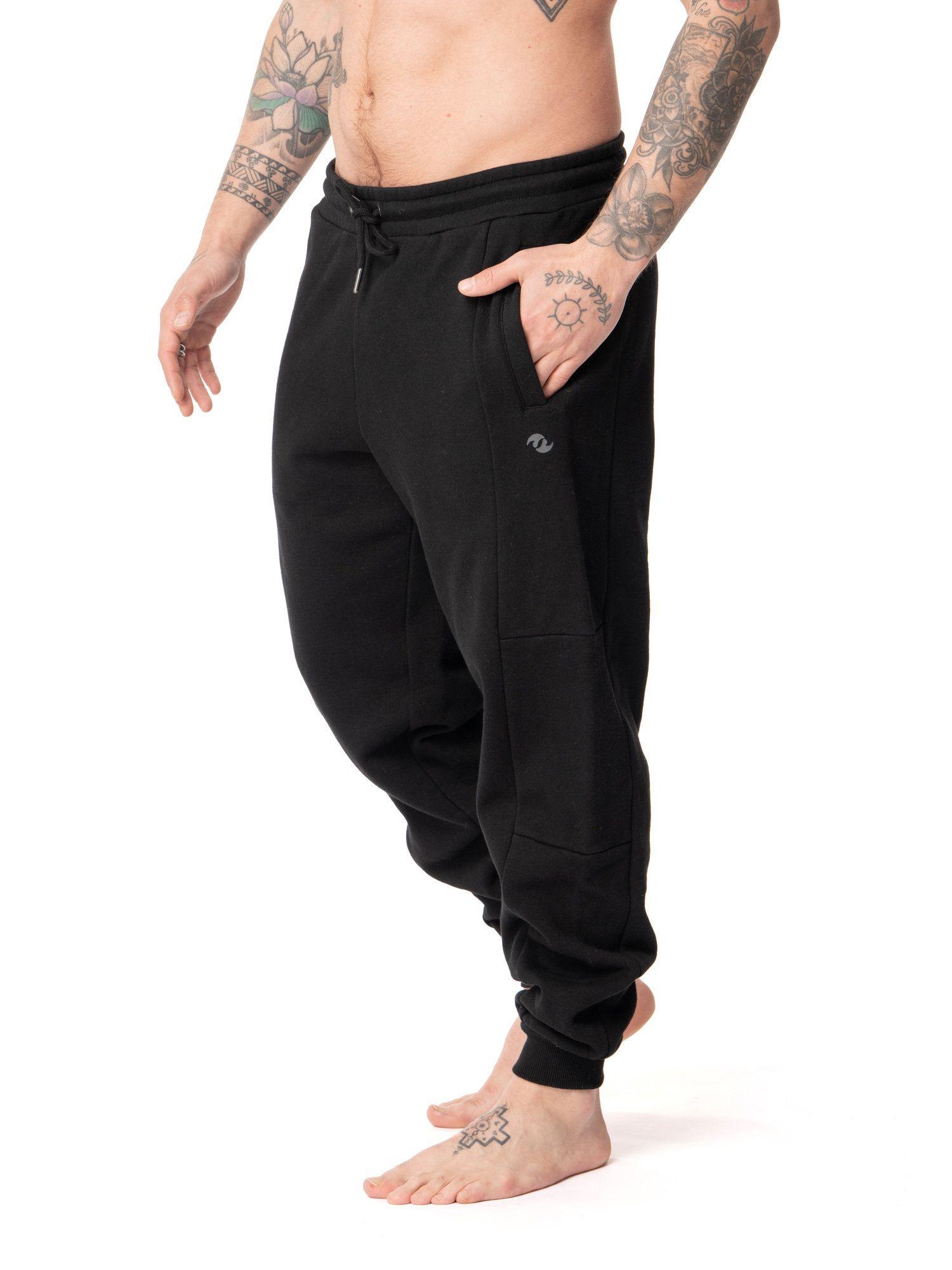 Pantalon Stoked Hombre Buzo Pal Negro.-1