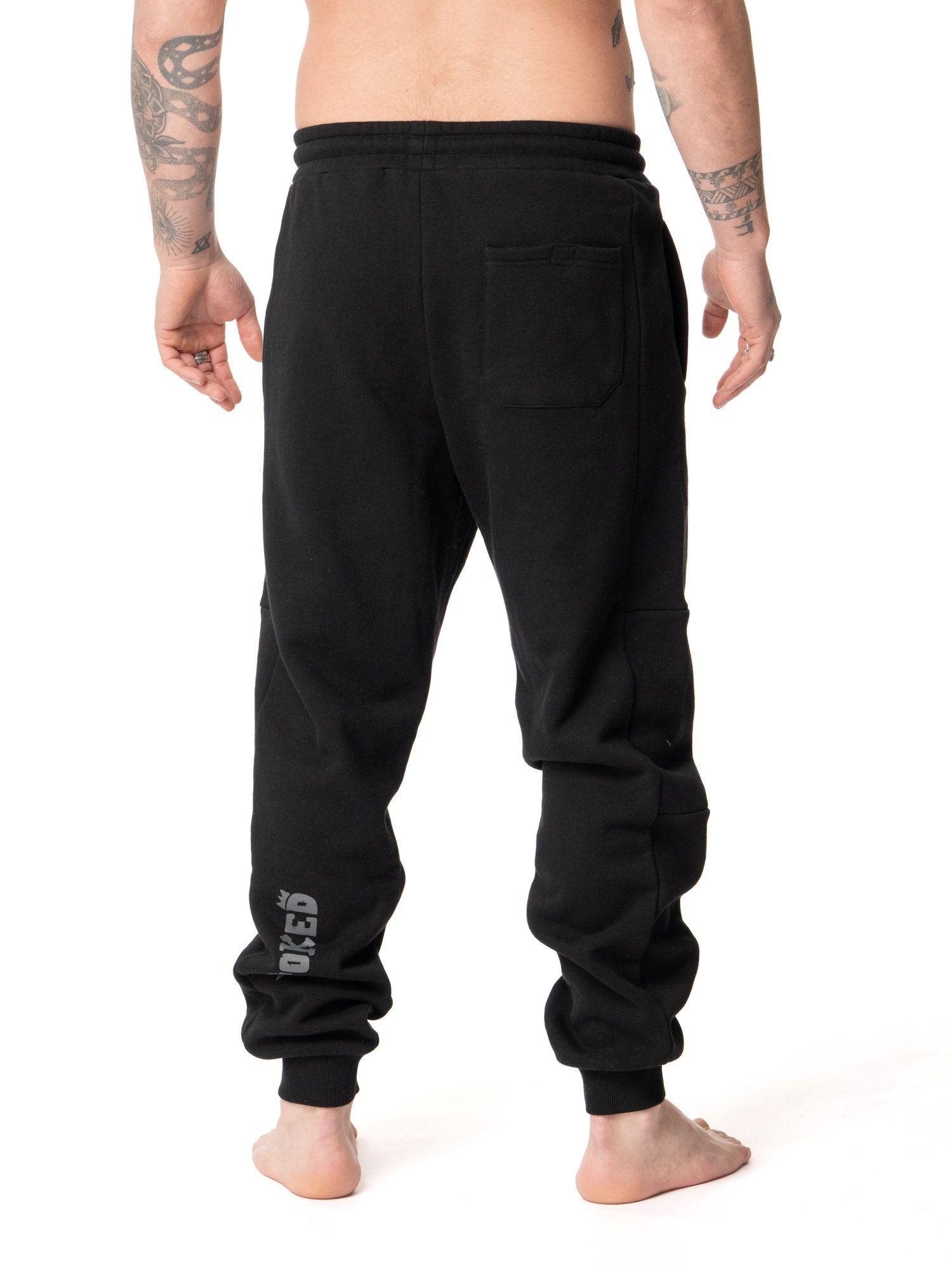 Pantalon Stoked Hombre Buzo Pal Negro.-2