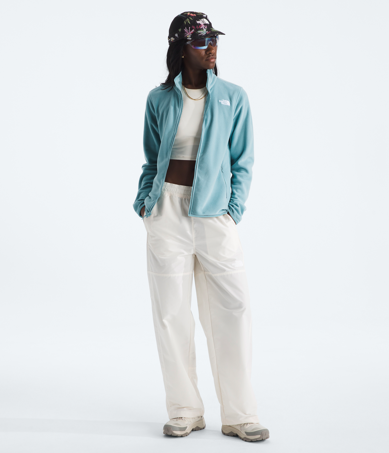 Polar Glacier Fleece Jacket Mujer Azul-4