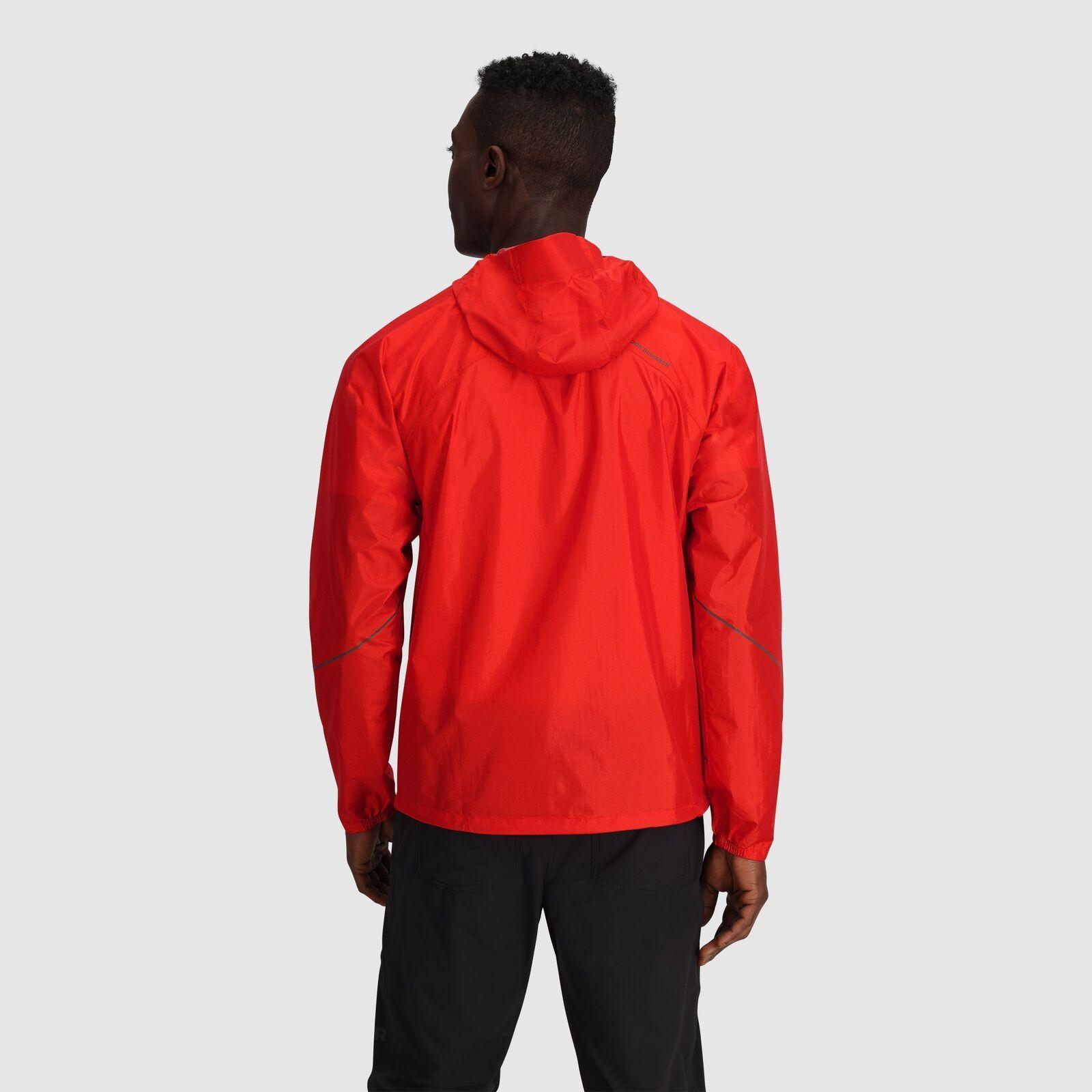 Chaqueta Outdoor Research Hombre Helium Rain Rojo-1