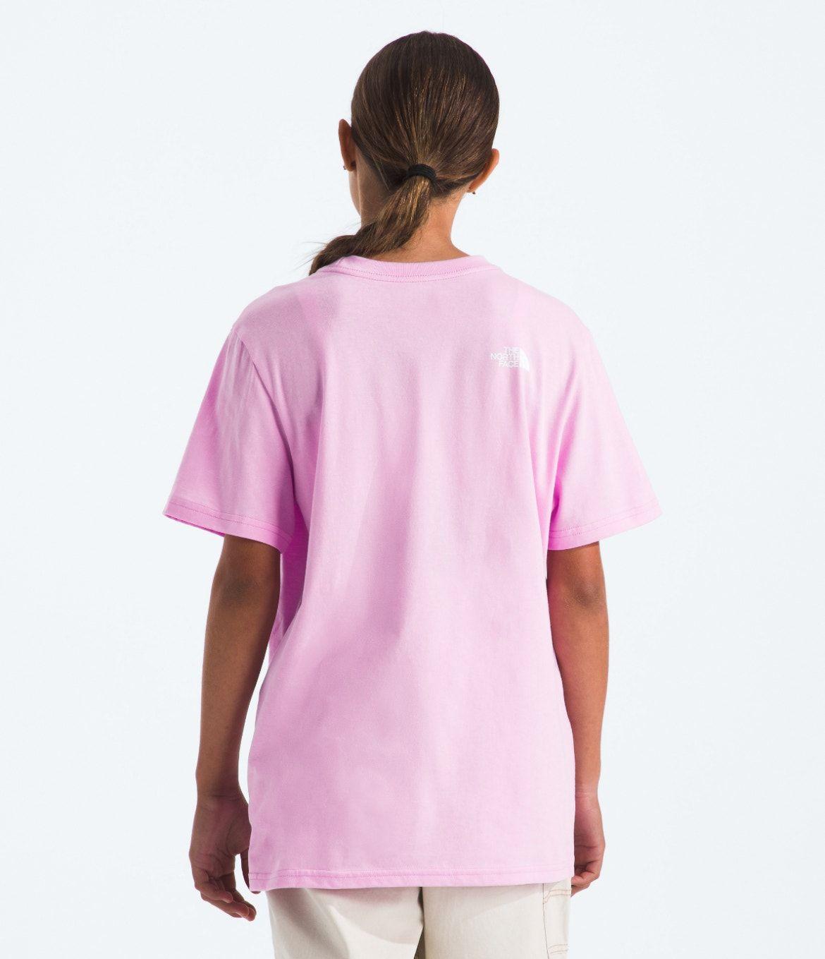 Polera The North Face Niñas y Niños Box Nse S/S Rosado-1