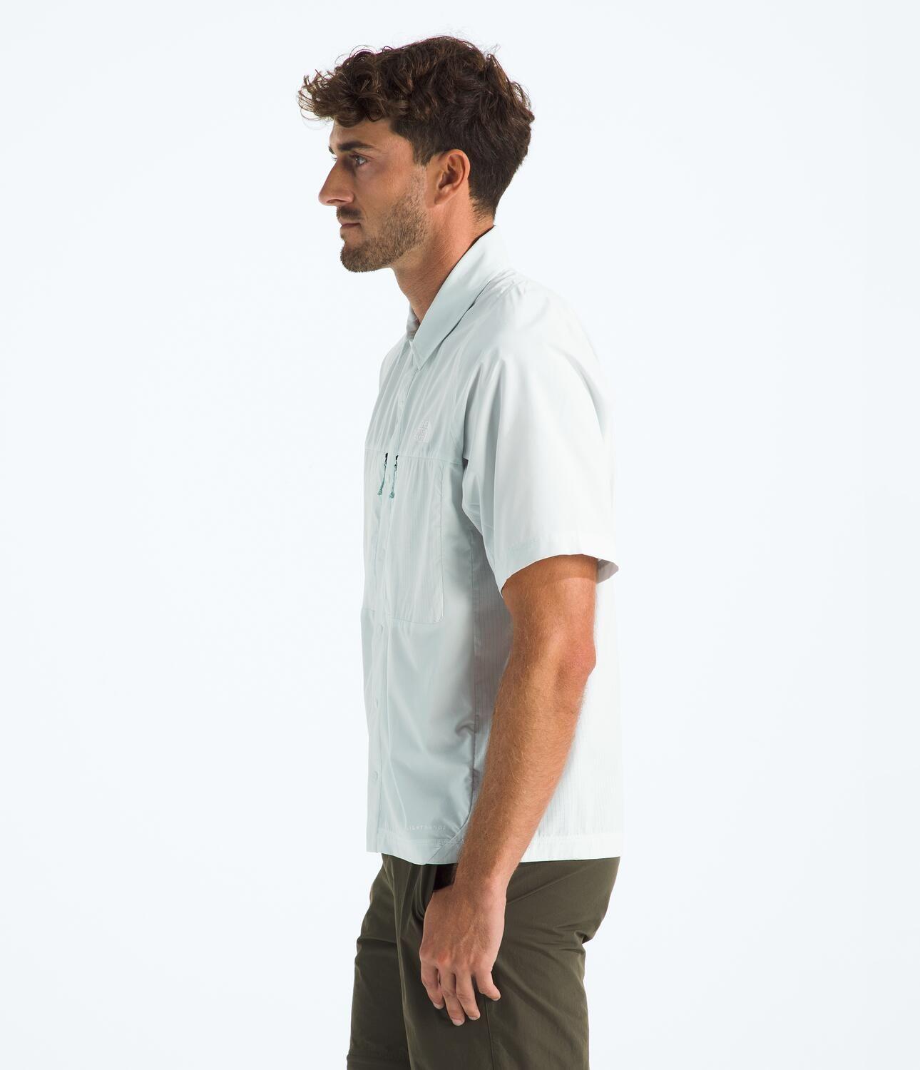 Polera Trail Lightrange Ss Shirt Hombre Blanco-2