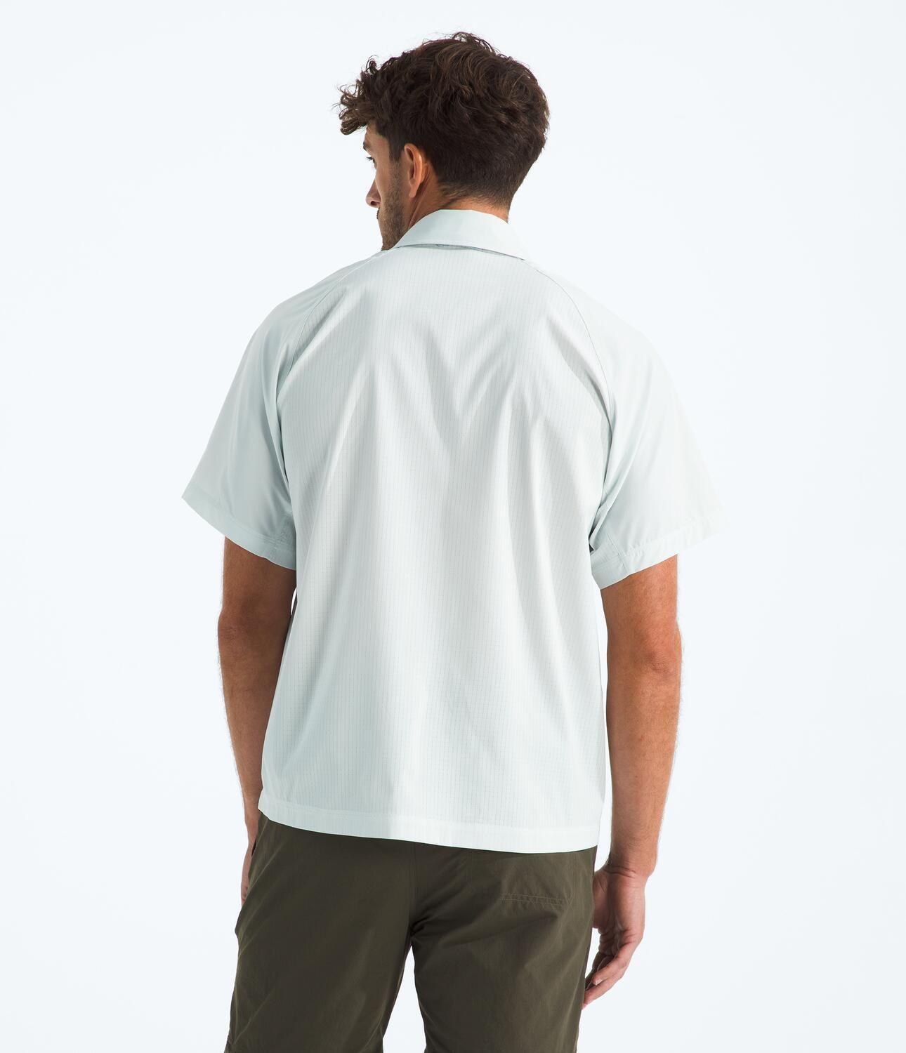 Polera Trail Lightrange Ss Shirt Hombre Blanco-3