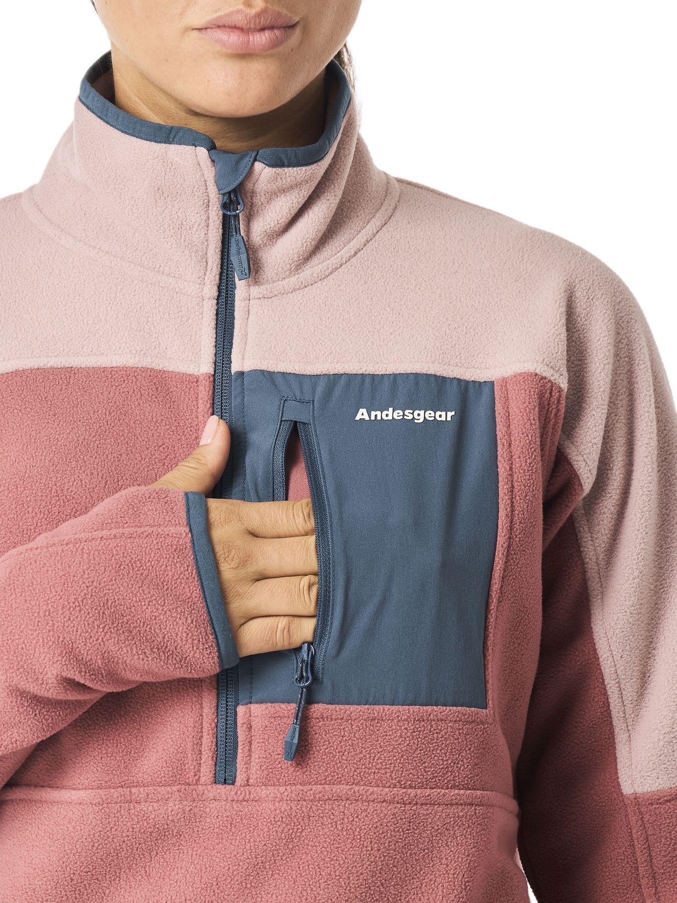 Polar Andesgear Mujer New Maihue 1/2 Rosa-5