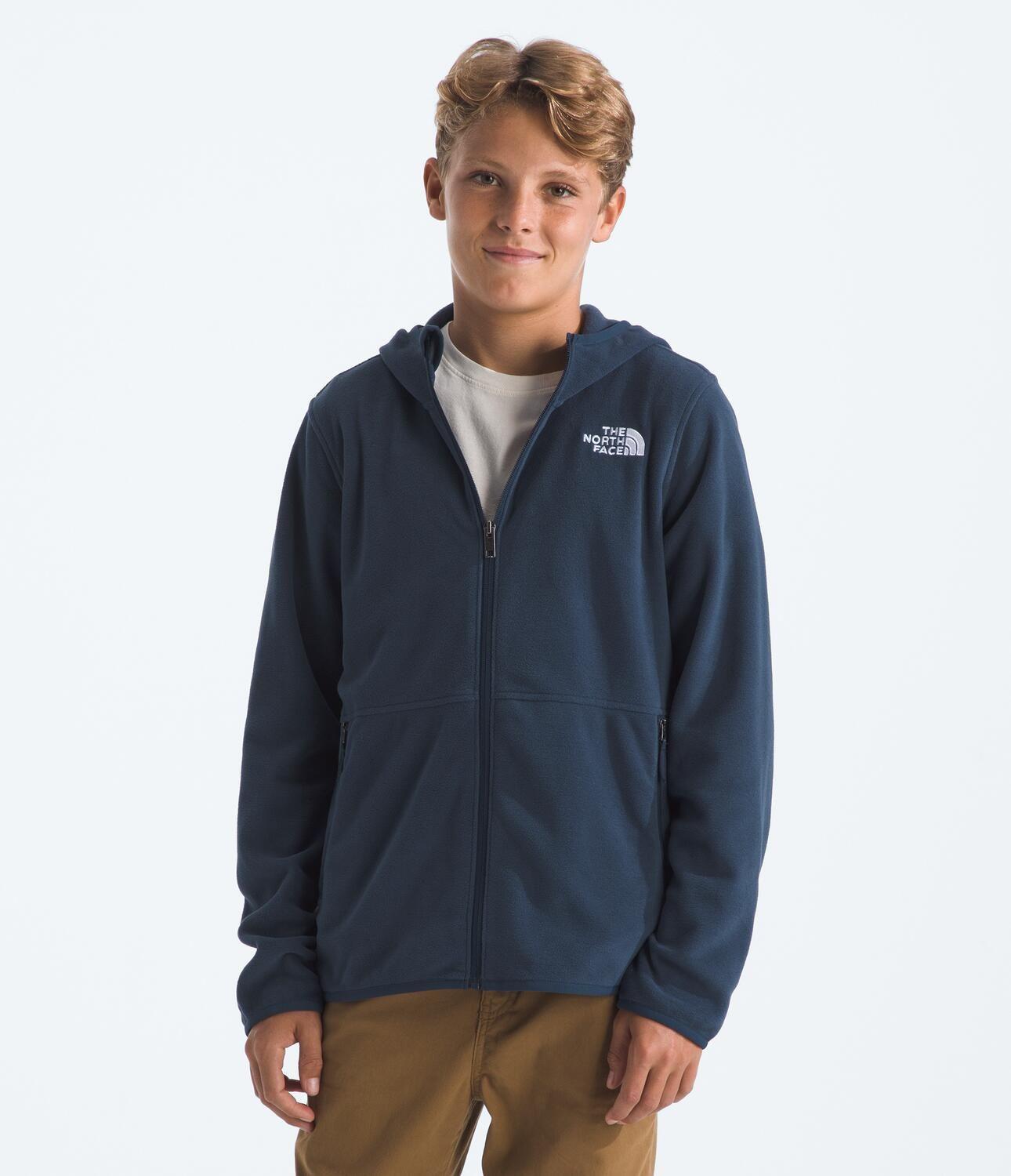 Polar Teen Glacier F/Z Hoodie Niño Azul-1
