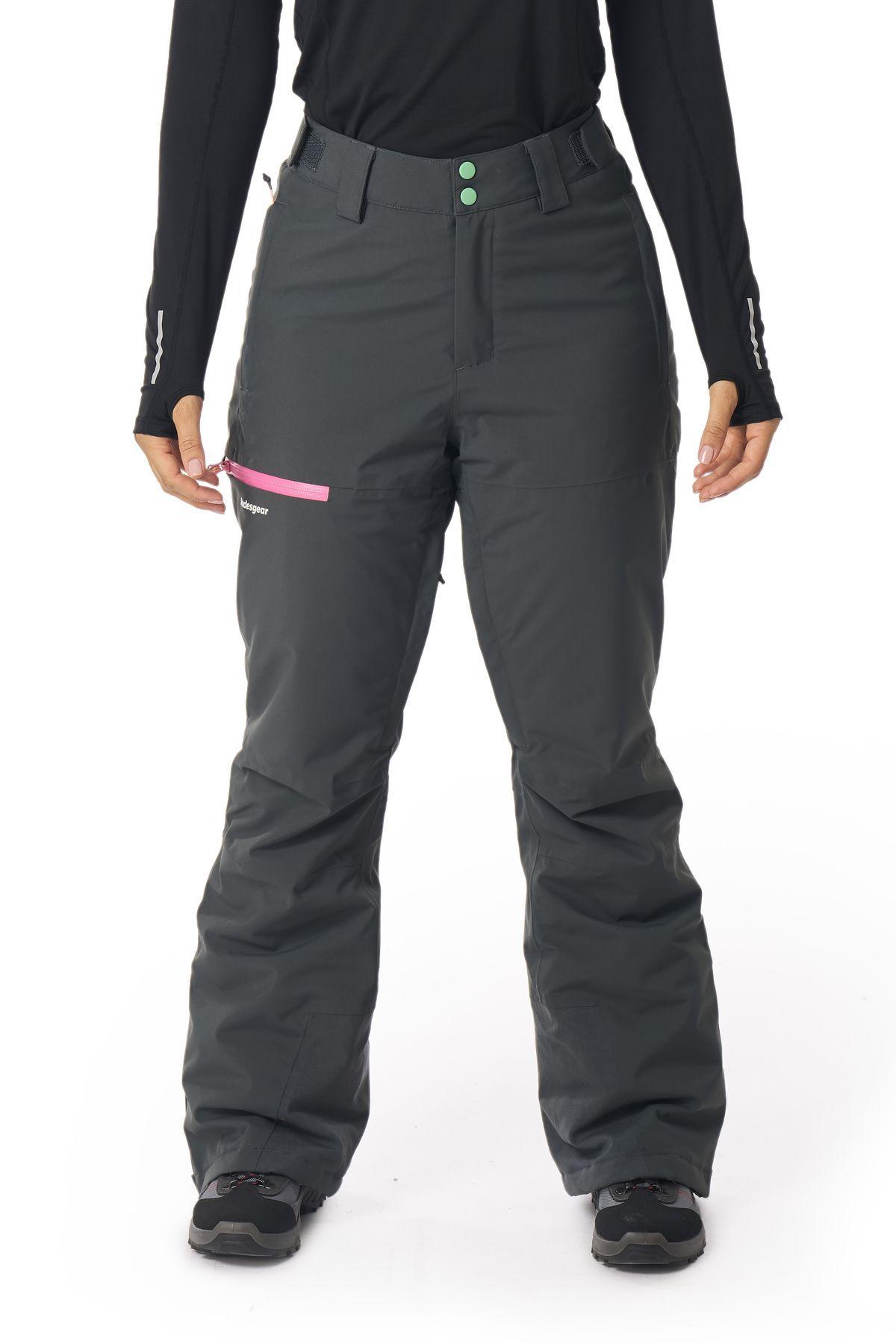 Pantalon Andesgear Mujer Antillanca Gris-0