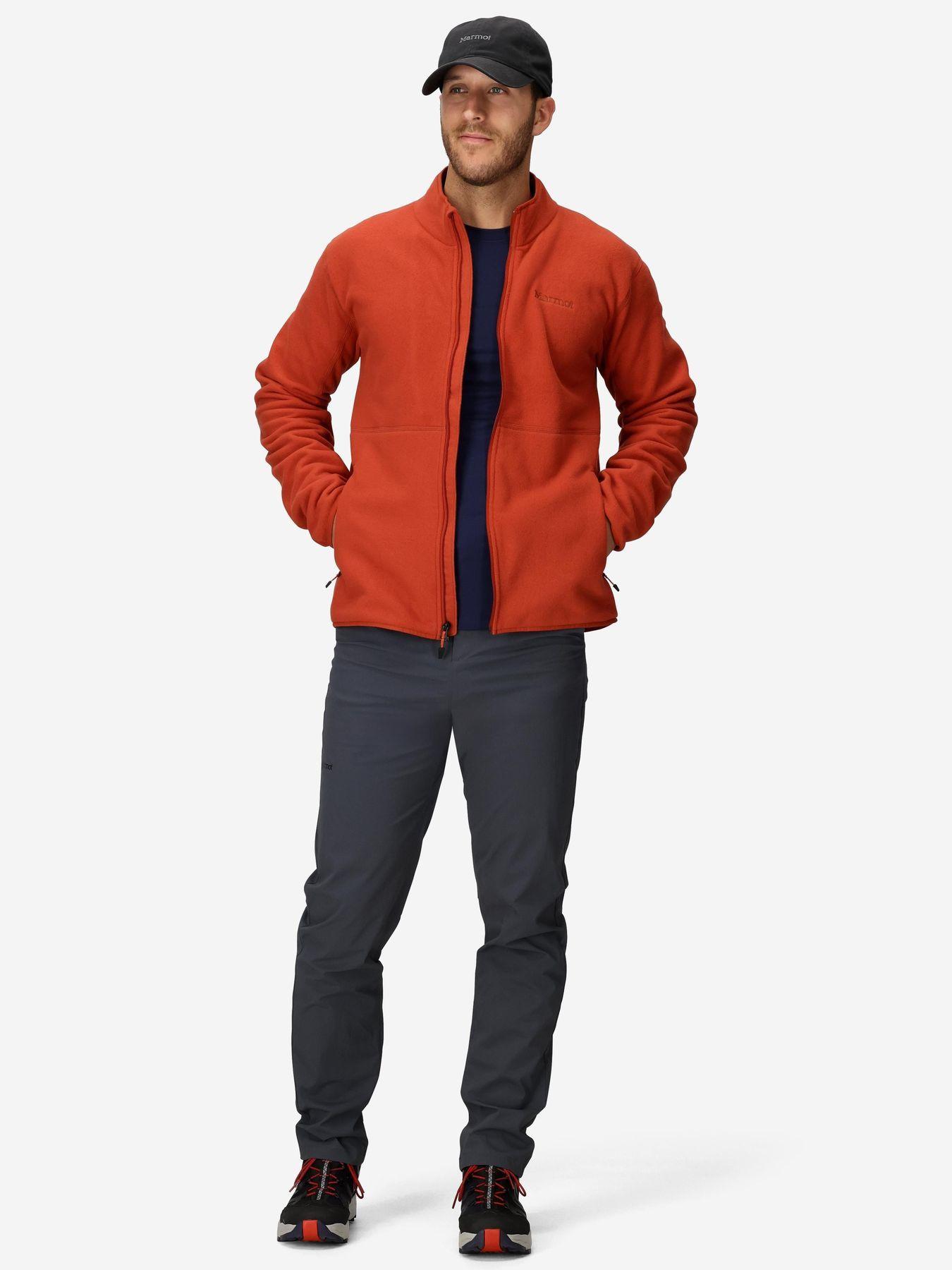 Polar Marmot Hombre Rocklin Jacket Naranjo-2