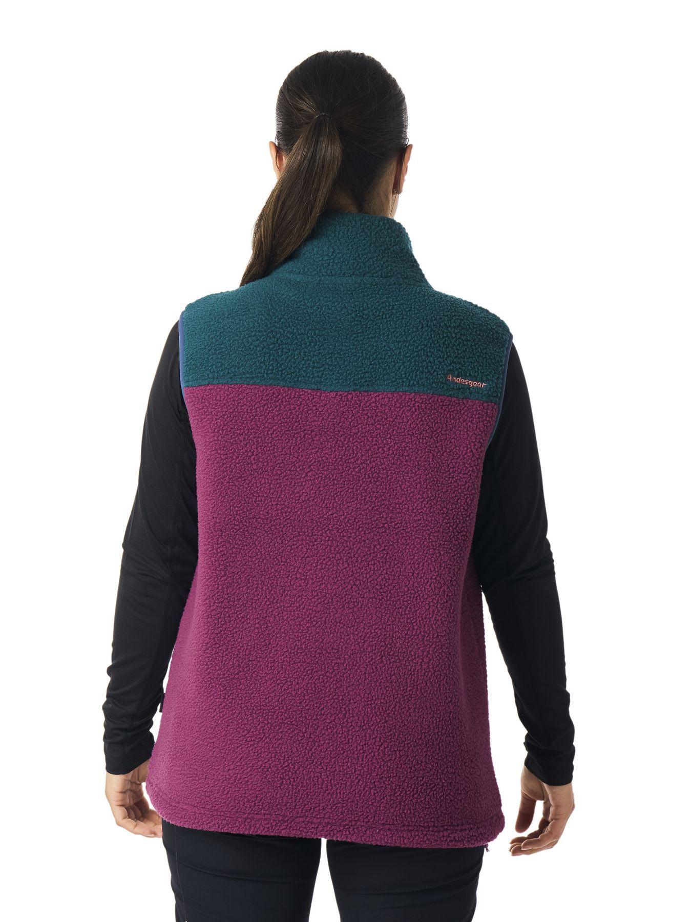 Polar Andesgear Mujer Nahuelbuta Vest Rojo-2