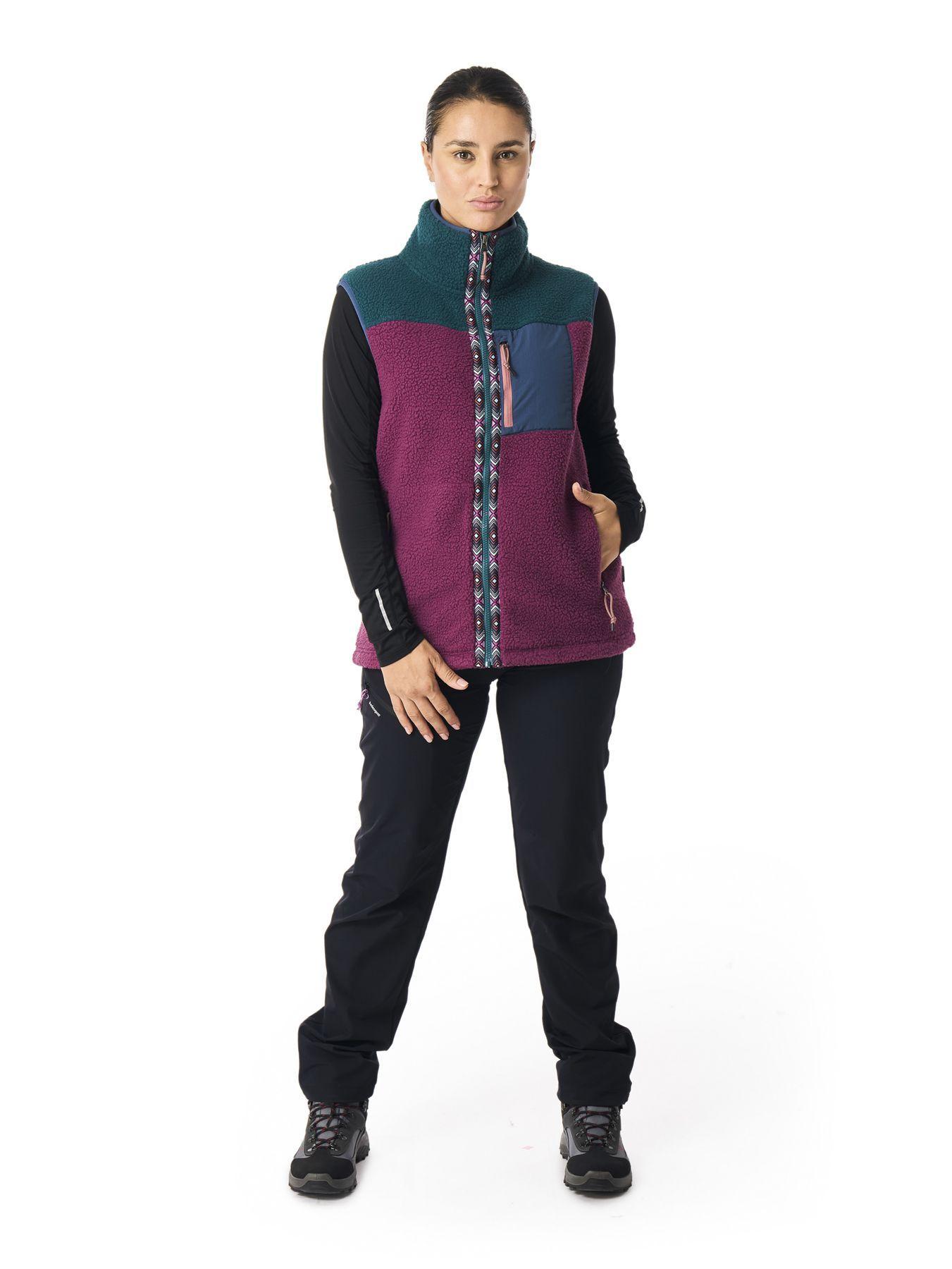 Polar Andesgear Mujer Nahuelbuta Vest Rojo-3