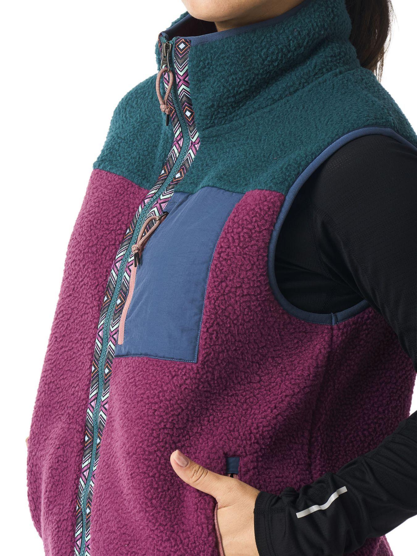 Polar Andesgear Mujer Nahuelbuta Vest Rojo-4