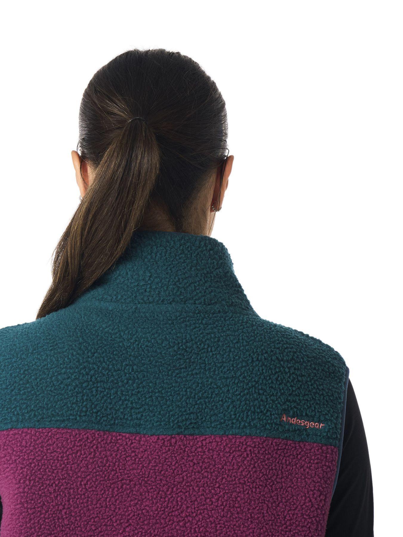 Polar Andesgear Mujer Nahuelbuta Vest Rojo-5