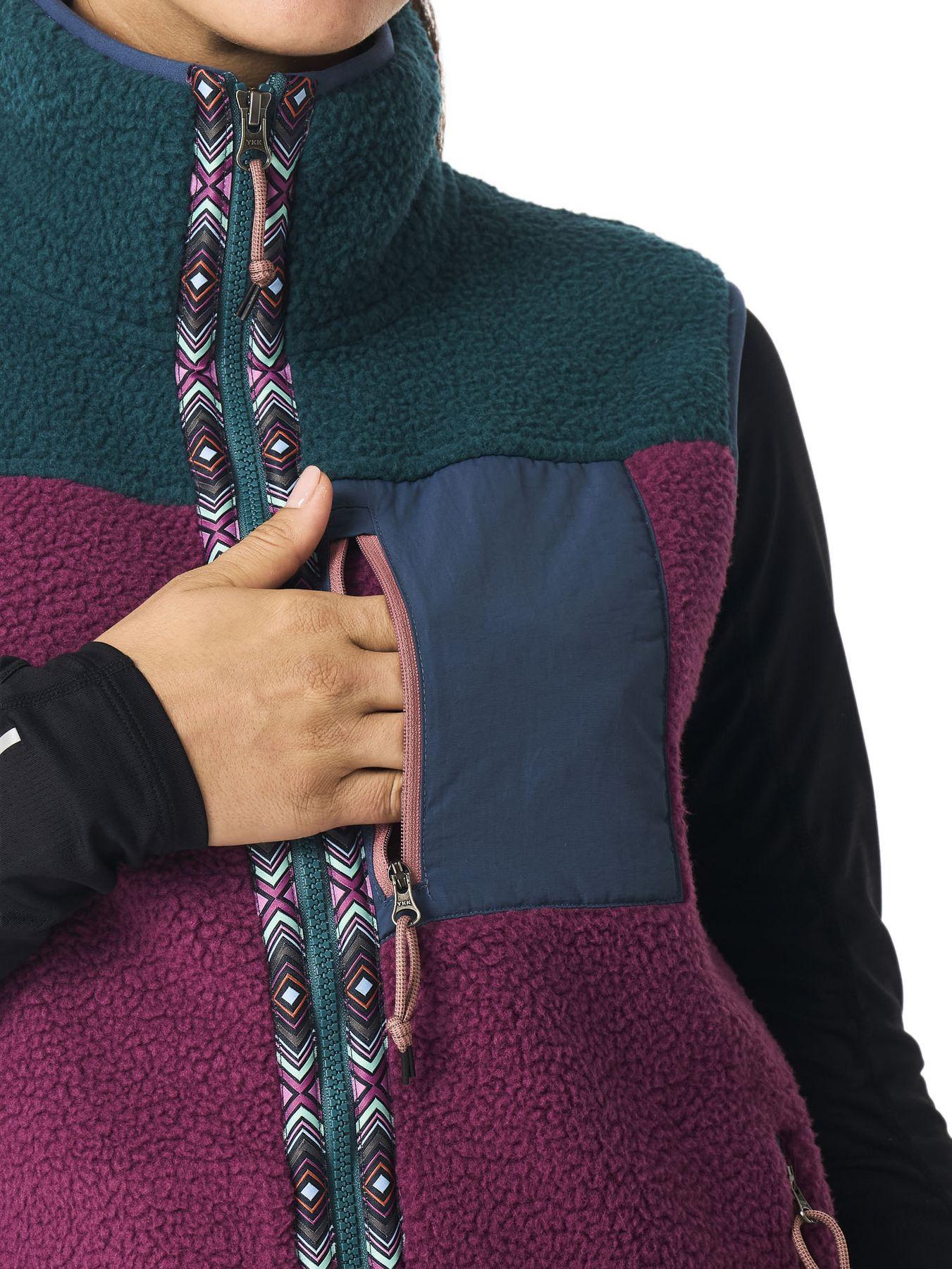 Polar Andesgear Mujer Nahuelbuta Vest Rojo-6