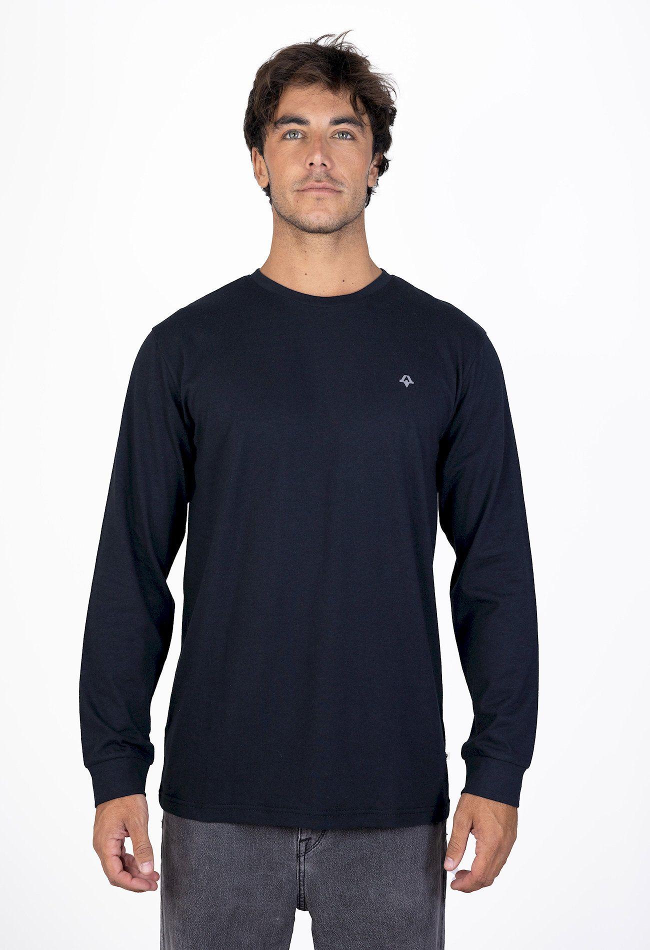 Polera Kivul Hombre Logo Negro-0