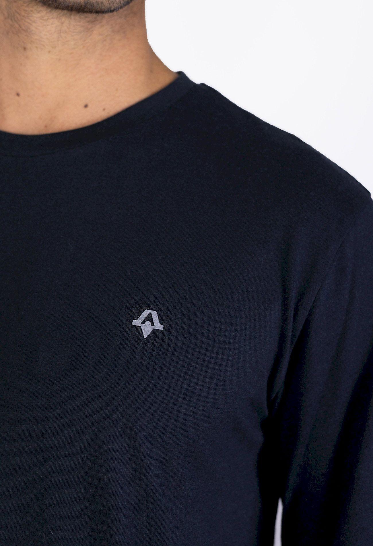 Polera Kivul Hombre Logo Negro-3